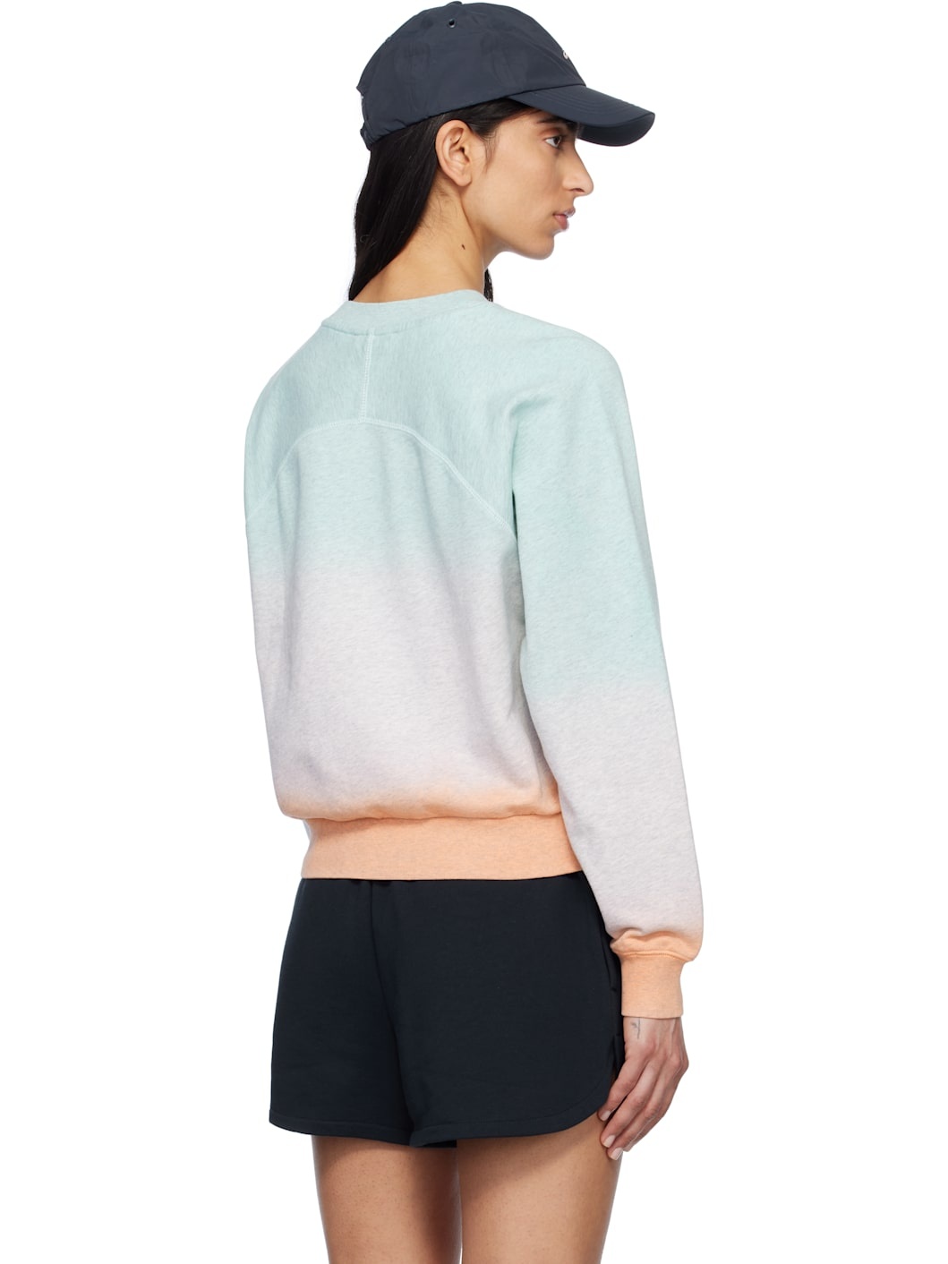 Blue & Pink ASICS Edition Stone Dip Dye Sweatshirt - 3