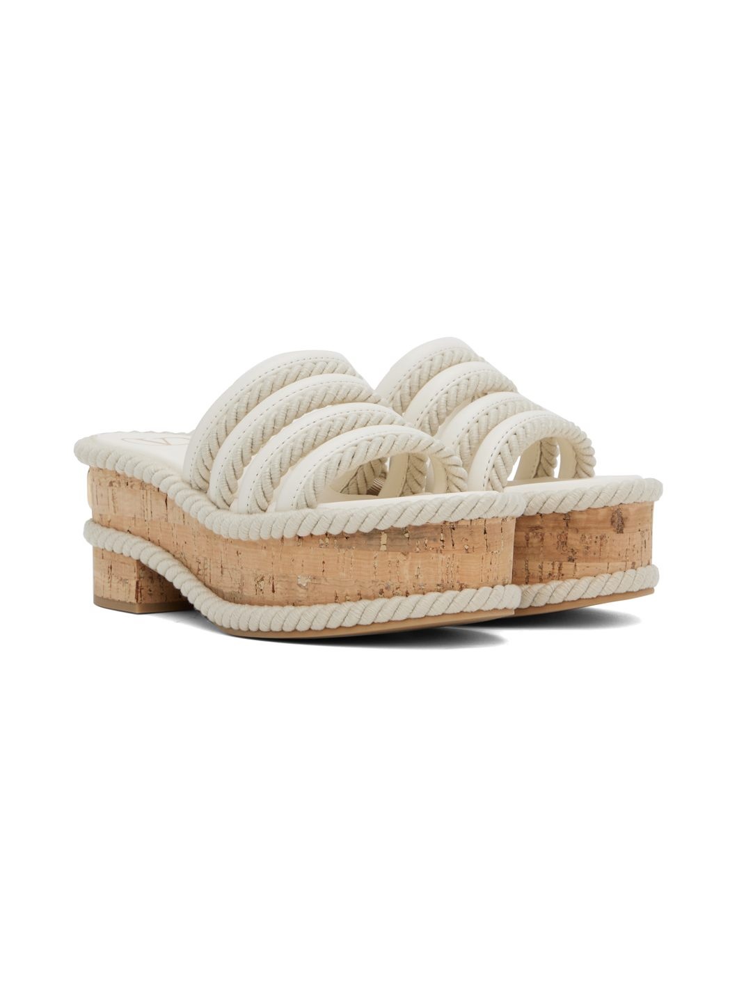 Off-White VLogo Summerblocks Flatform Sandals - 4