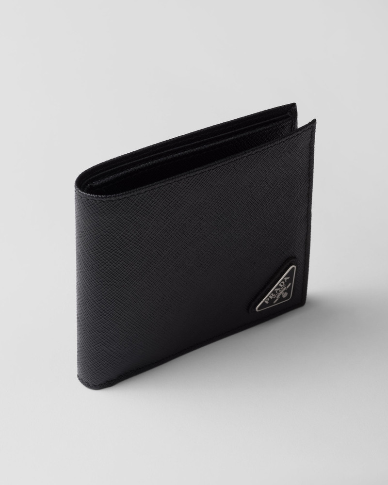 Prada Saffiano leather wallet outlook