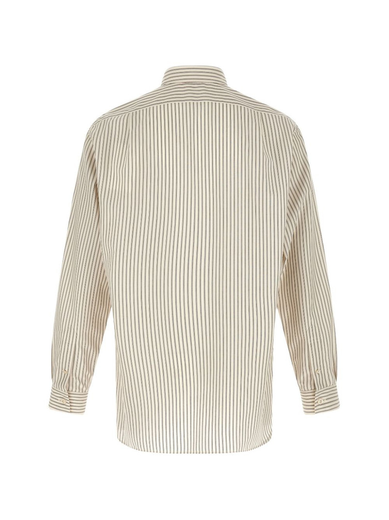 The Row Kardiff striped cotton shirt outlook