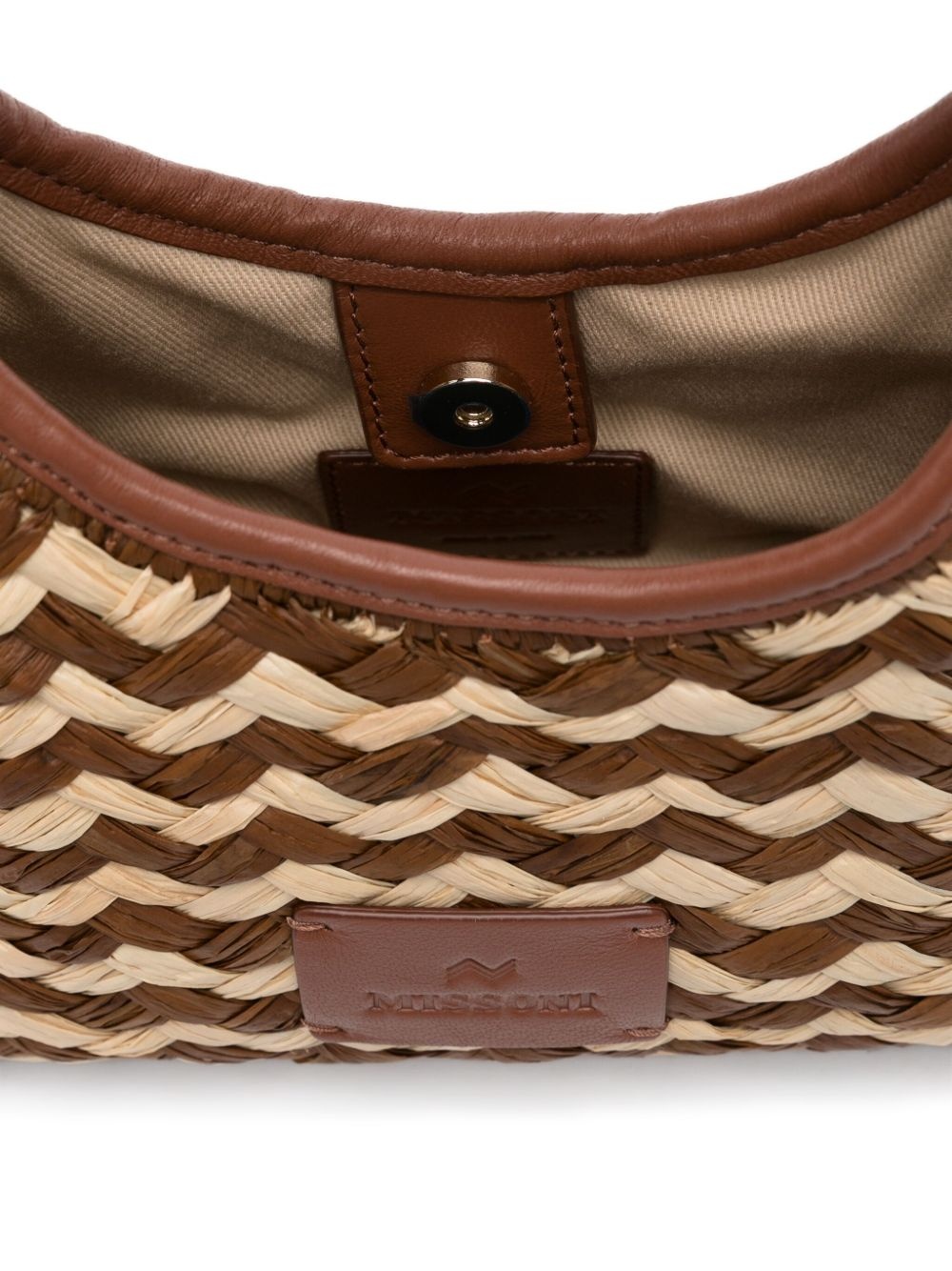 small Zigzag-pattern tote bag - 5