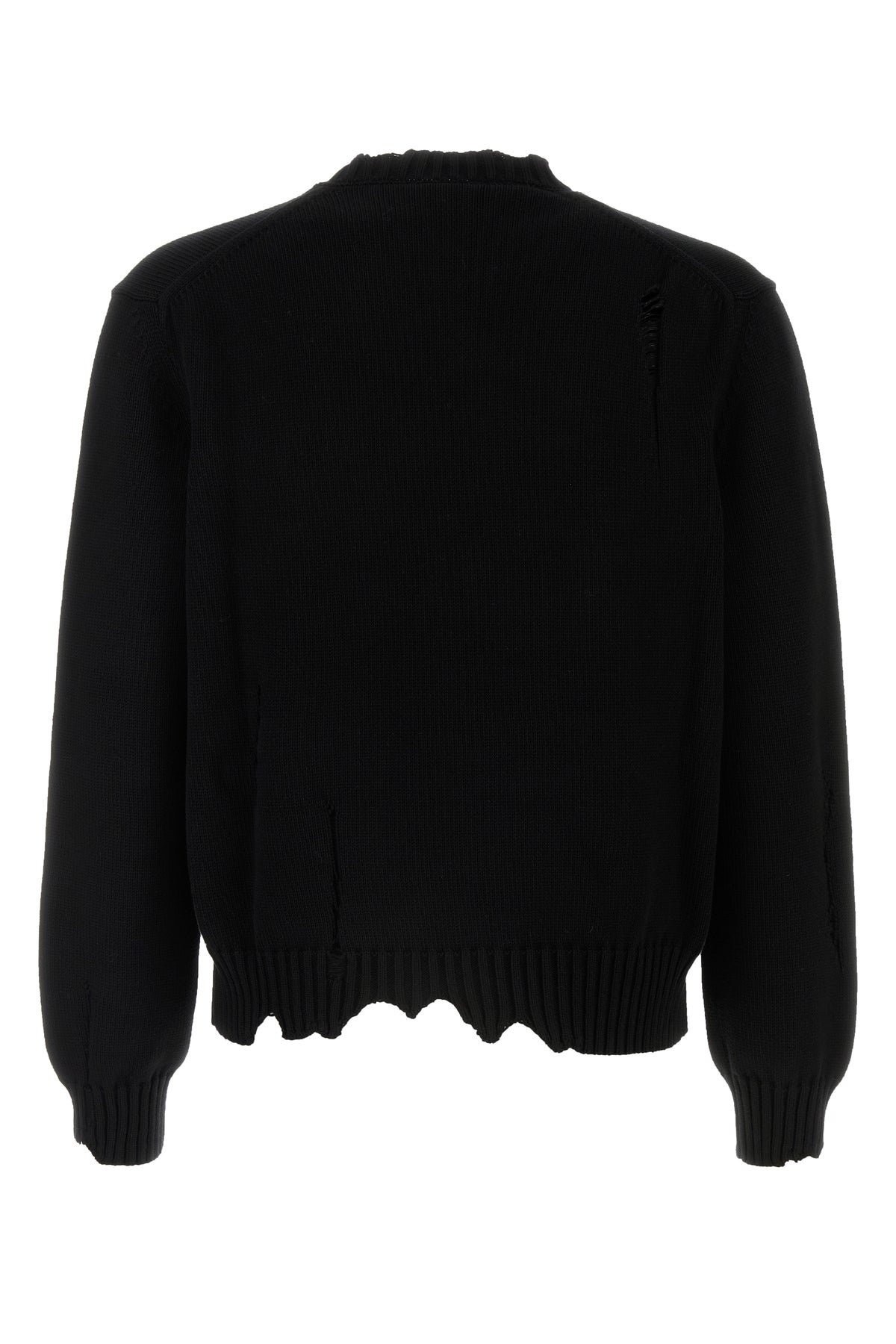 Black cotton sweater - 2