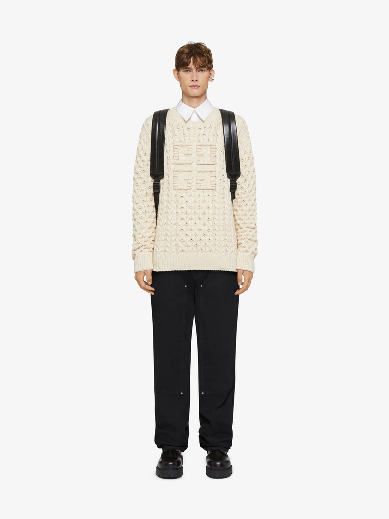 Givenchy 4G CABLE-KNIT SWEATER outlook