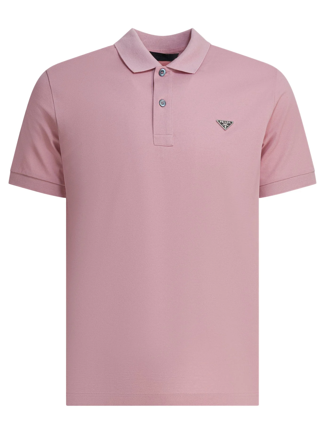 Prada Cotton Button-down Polo Shirt - 1