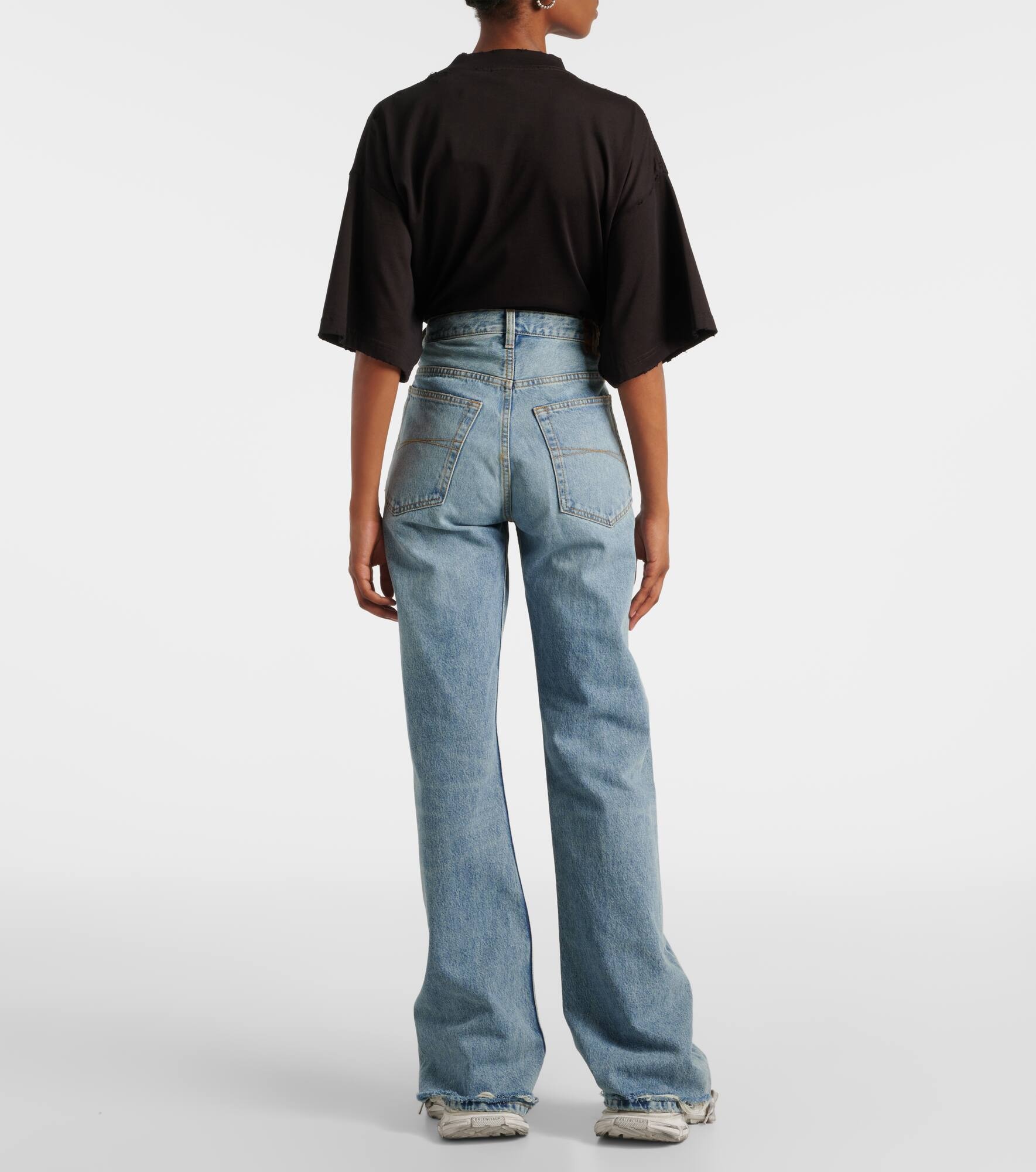 Low-rise straight jeans - 3
