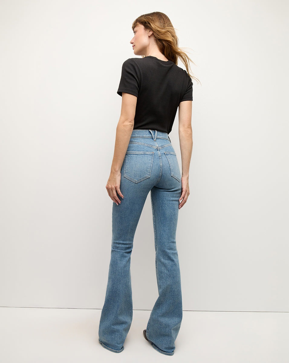 BEVERLY SKINNY-FLARE JEAN - 5