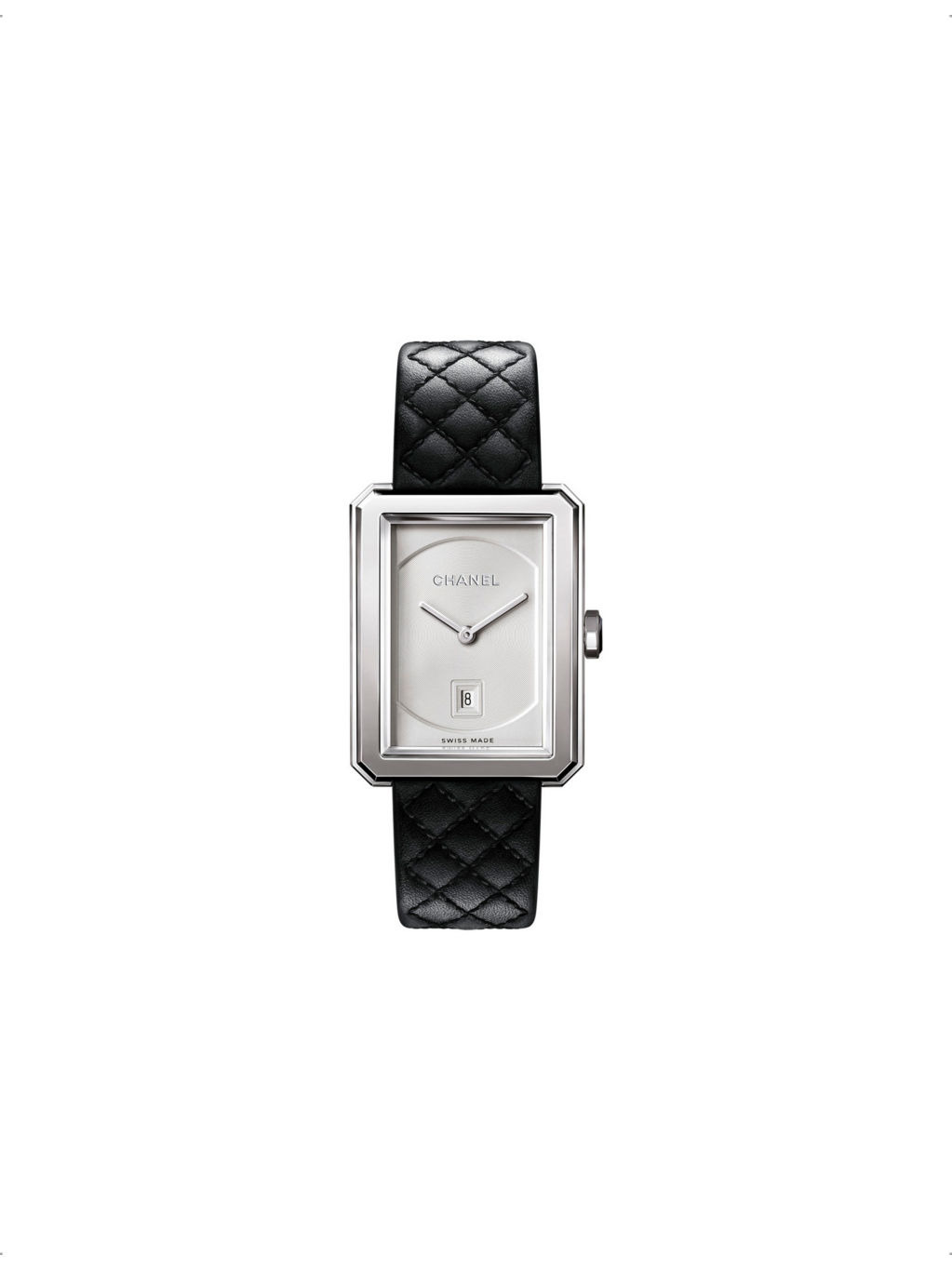 H6954 BOY·FRIEND leather and steel quartz watch - 1