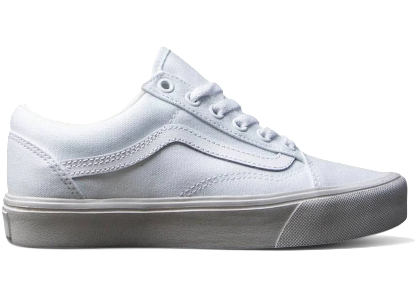 Vans Old Skool Lite Pastel Pop White Lavender (Women's) - 1