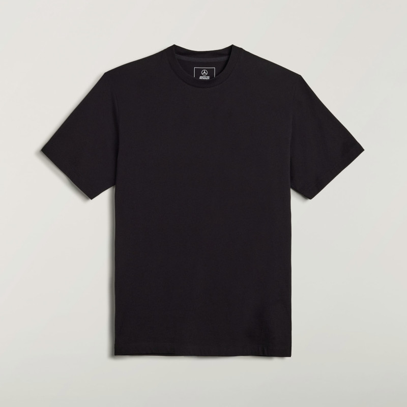 Y-3 MERCEDES LOGO STACK SHORT SLEEVE TEE 1