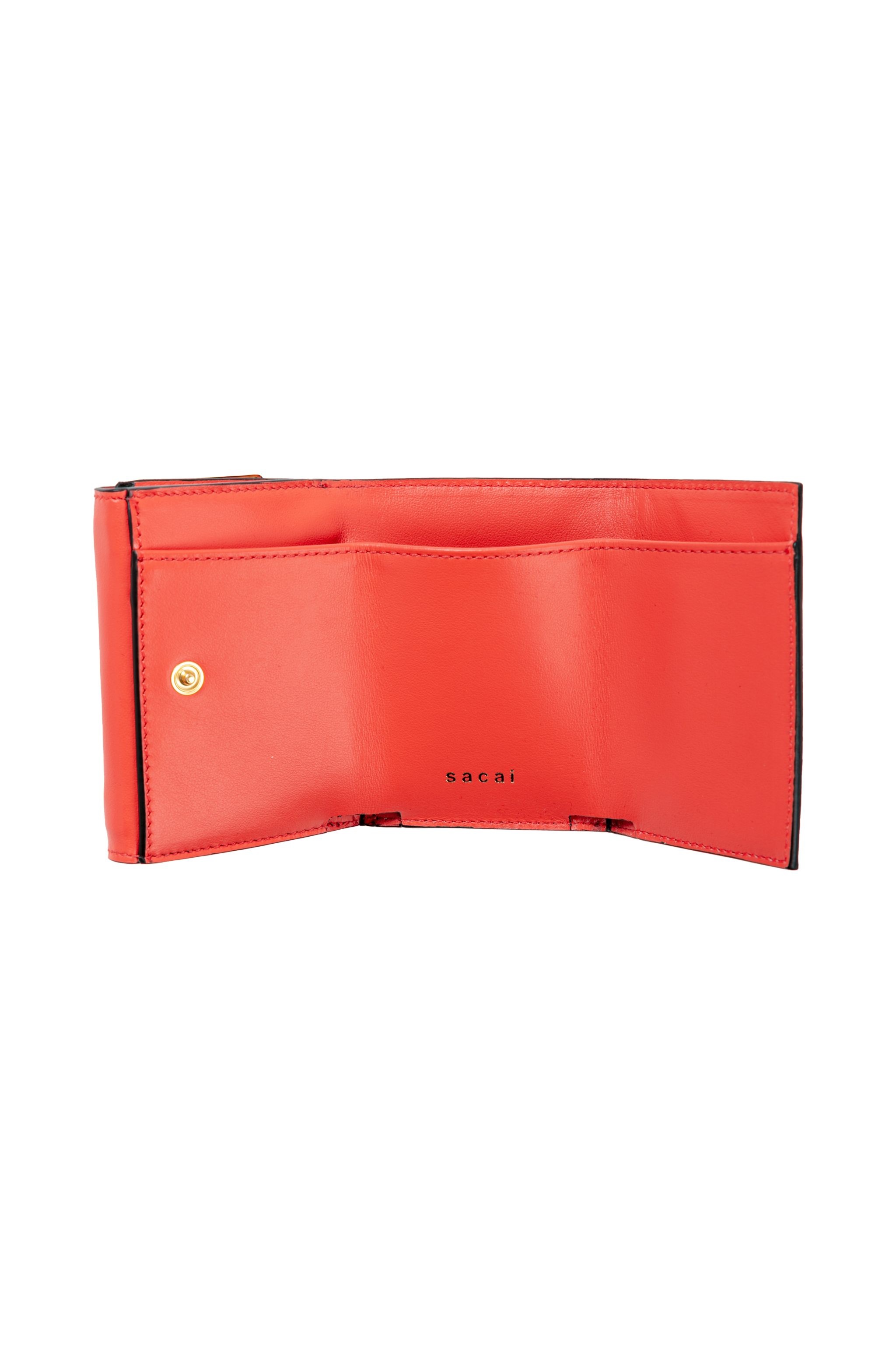 【sacai】Half l Trifold Wallet sacai Half Metal Trifold Wallet | sacai | REVERSIBLE