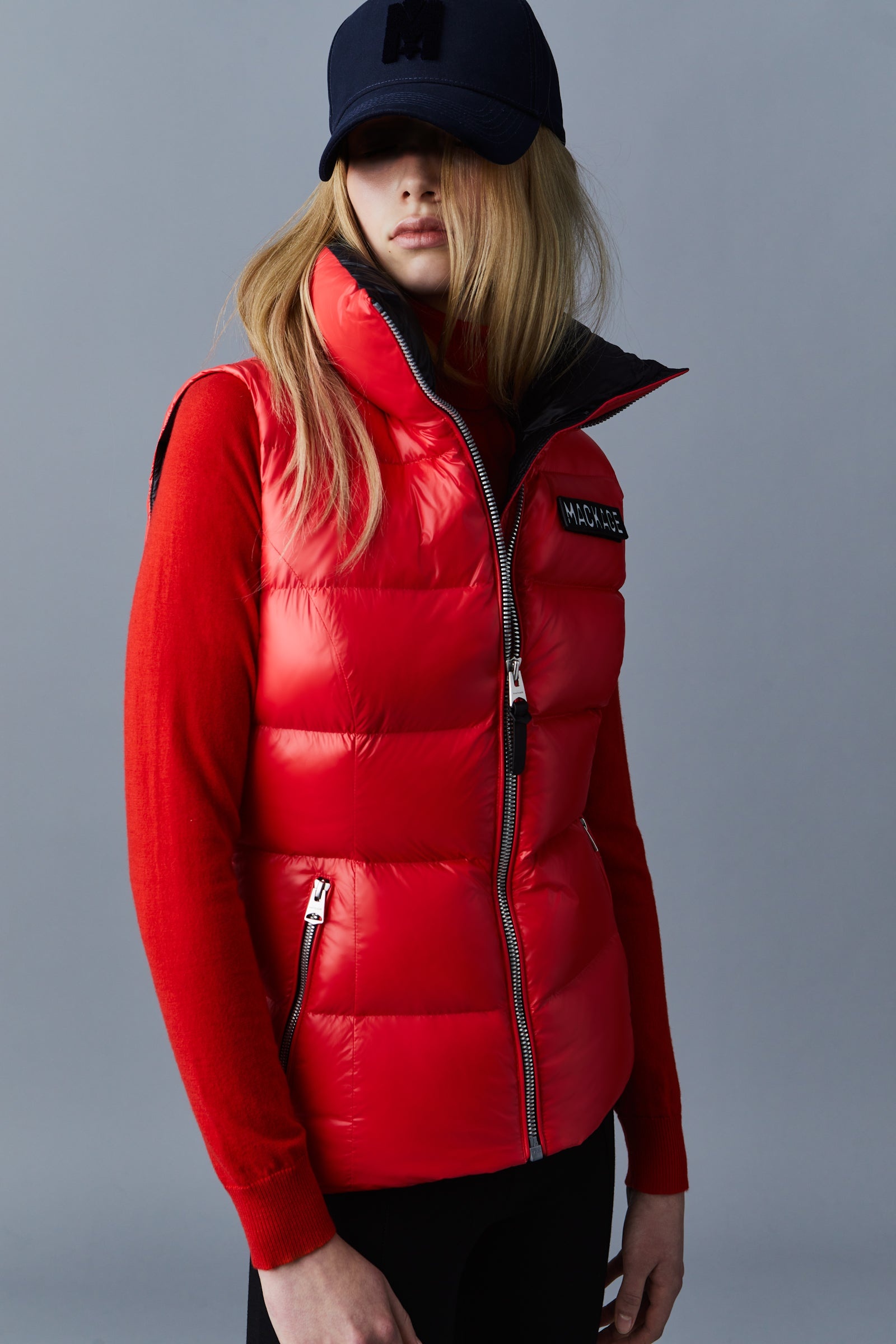 CHAYA lustrous light down vest for ladies - 5