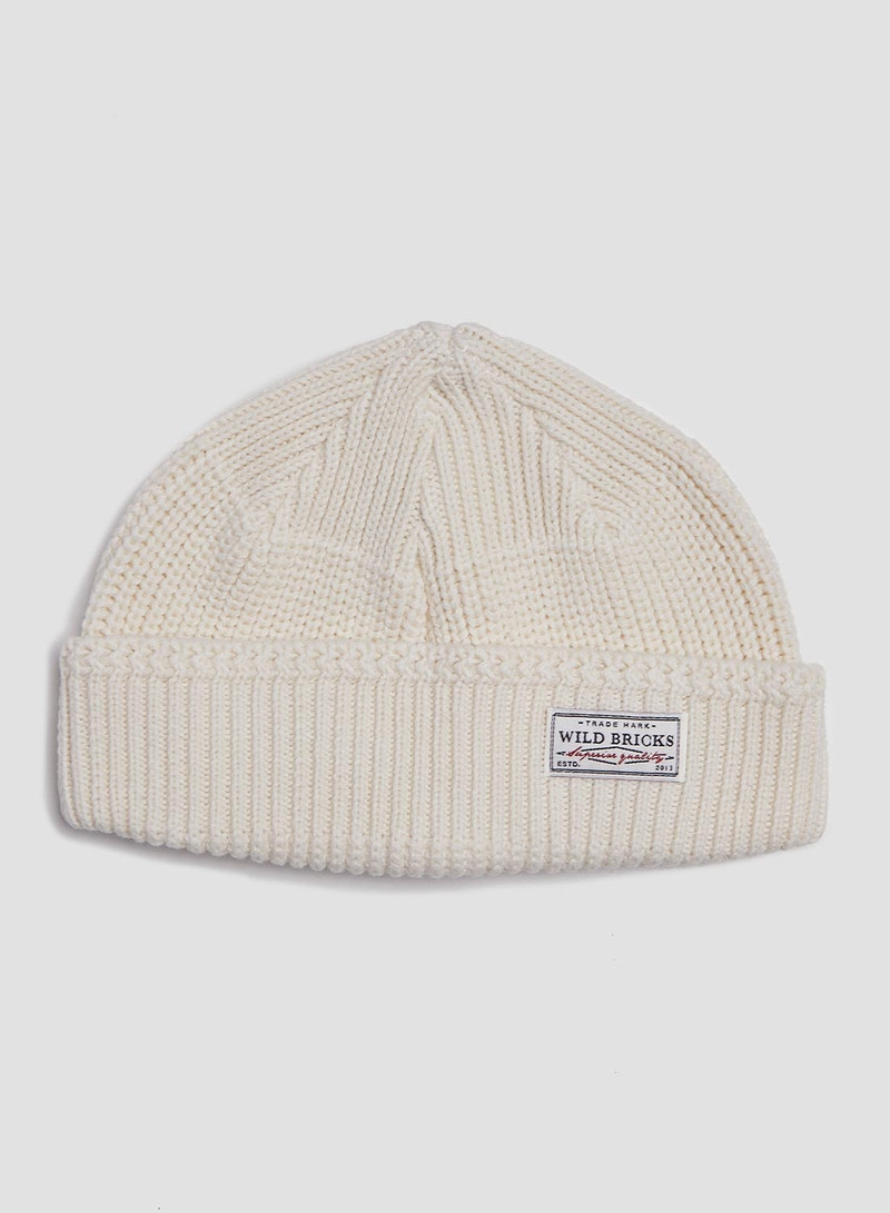 Wild Bricks Marine Watch Cap in Ivory 1