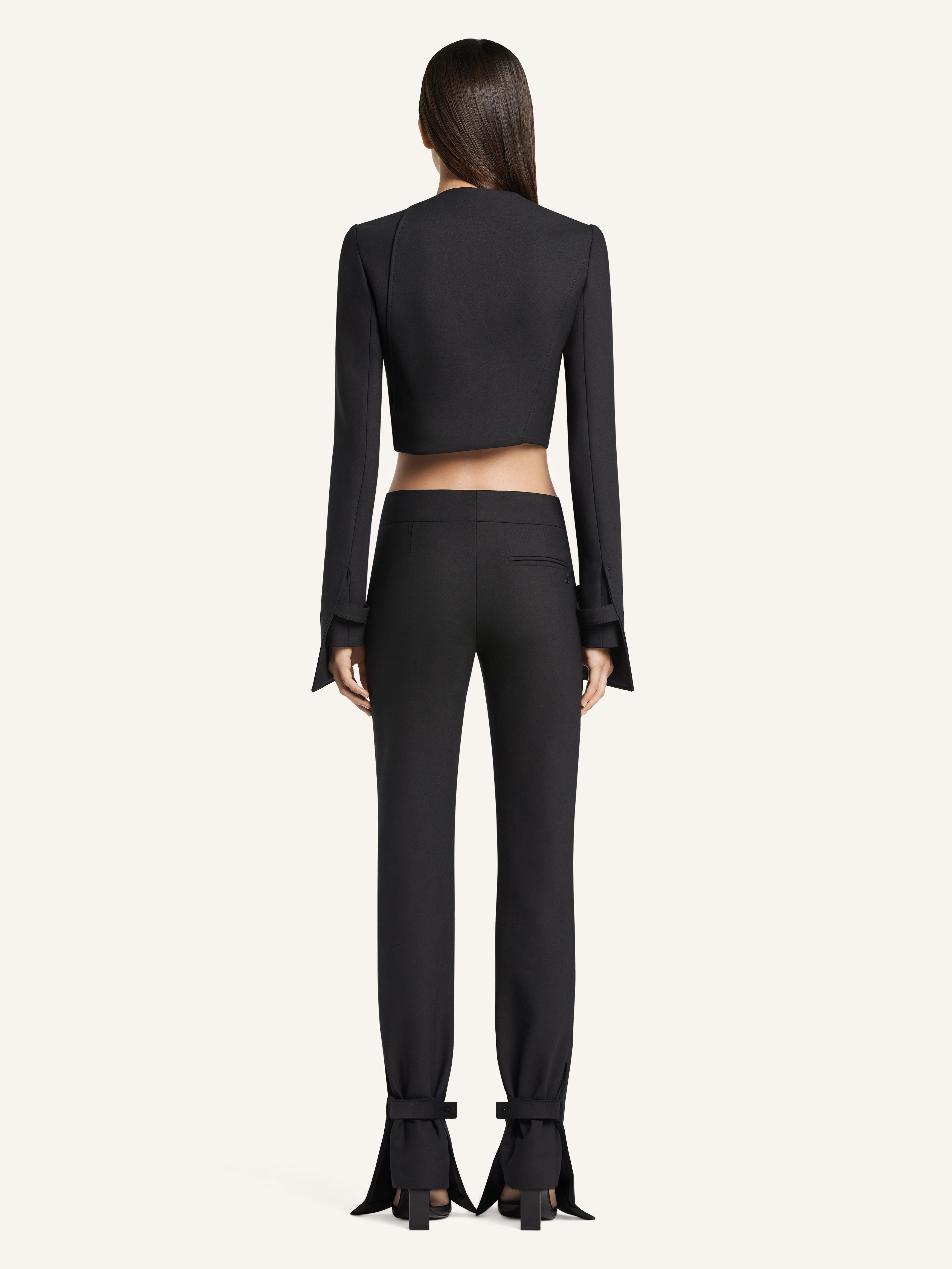 OBLIQUE TAILORED JACKET - 4
