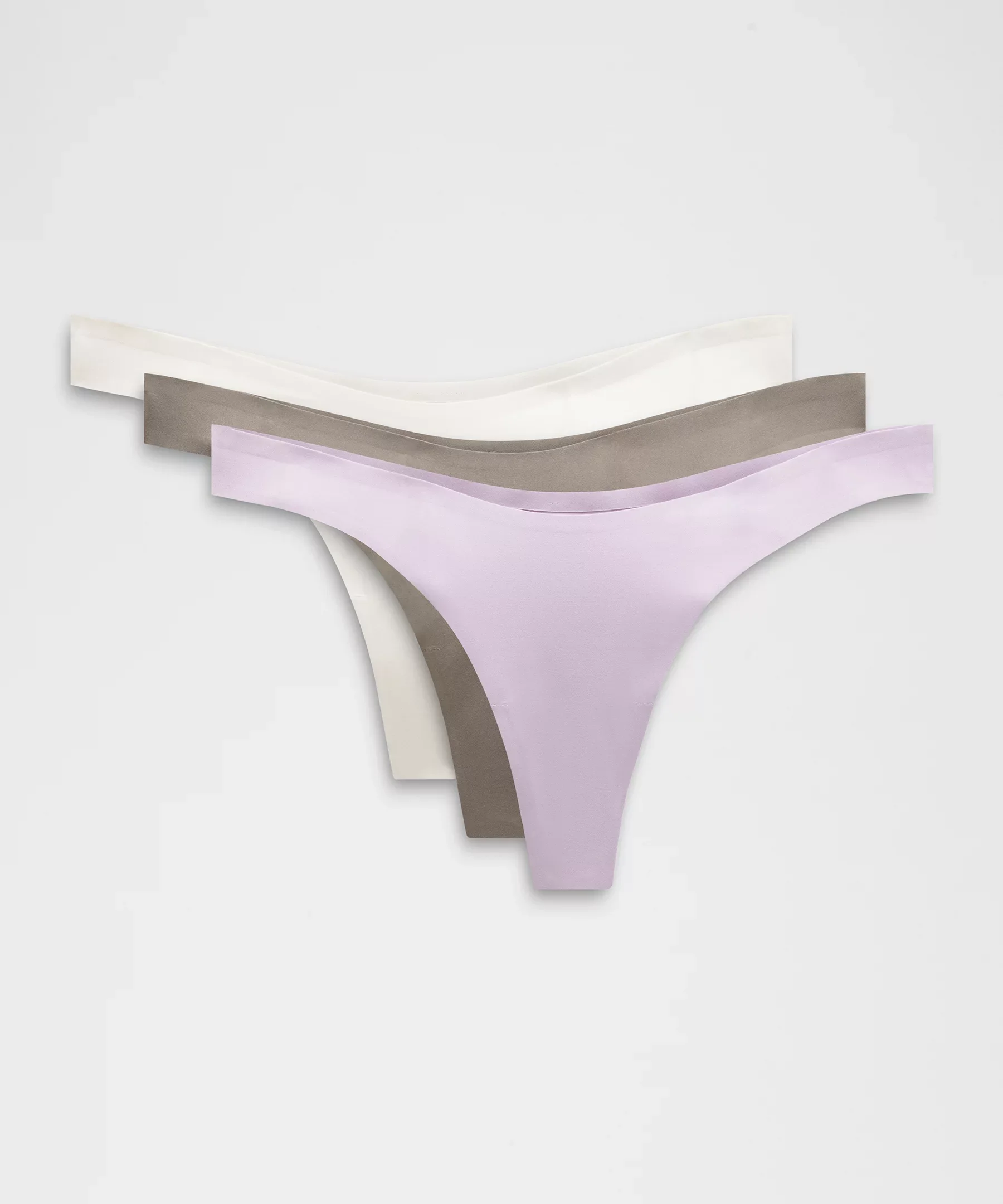 Wundermost Ultra-Soft Nulu Dipped-Waist Thong Underwear *3 Pack - 1