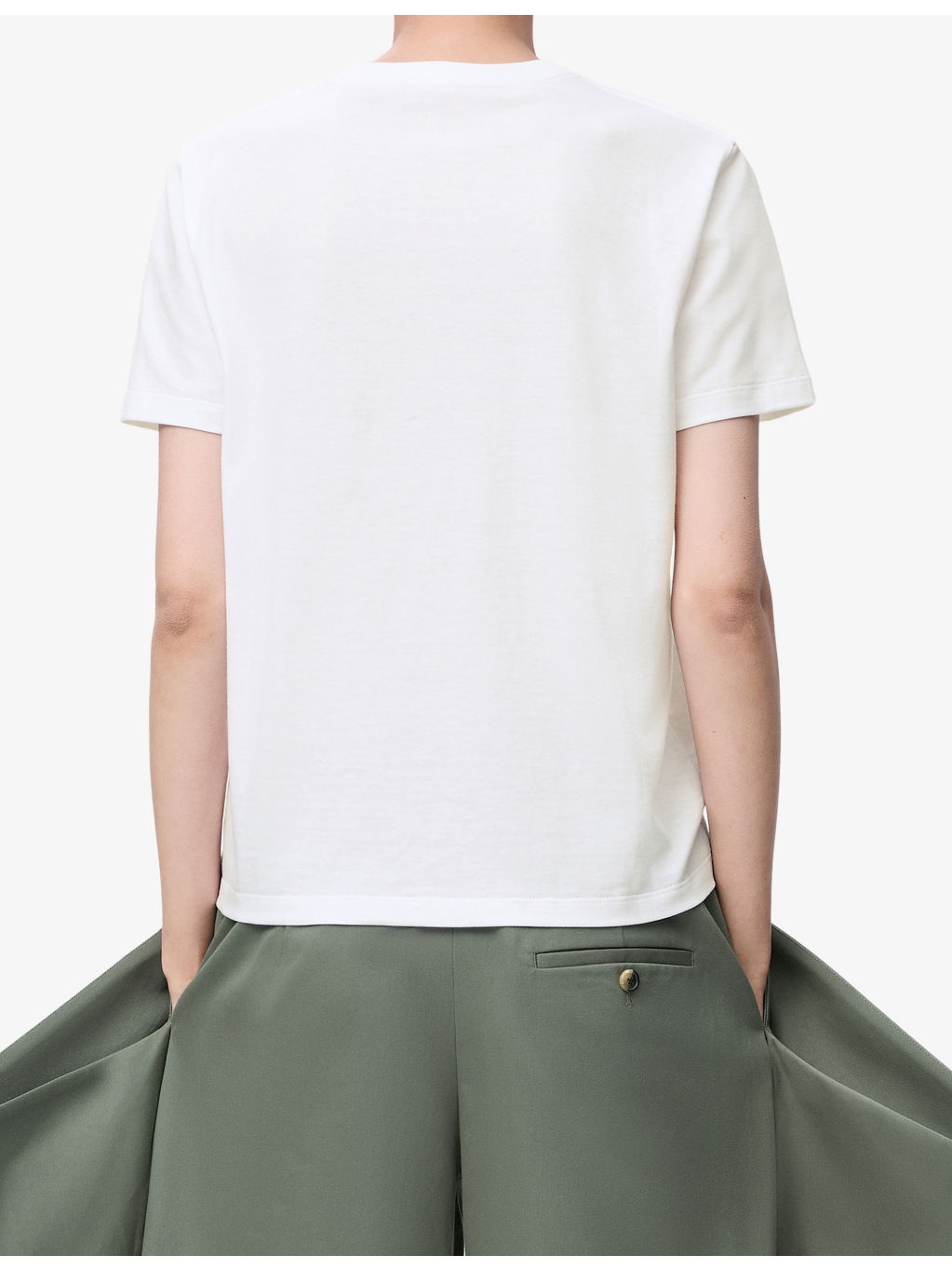 Floral Anagram-Embroidery Relaxed-Fit Cotton-Jersey T-Shirt - 4