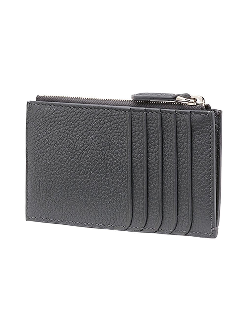 logo stamp zipped wallet - 2