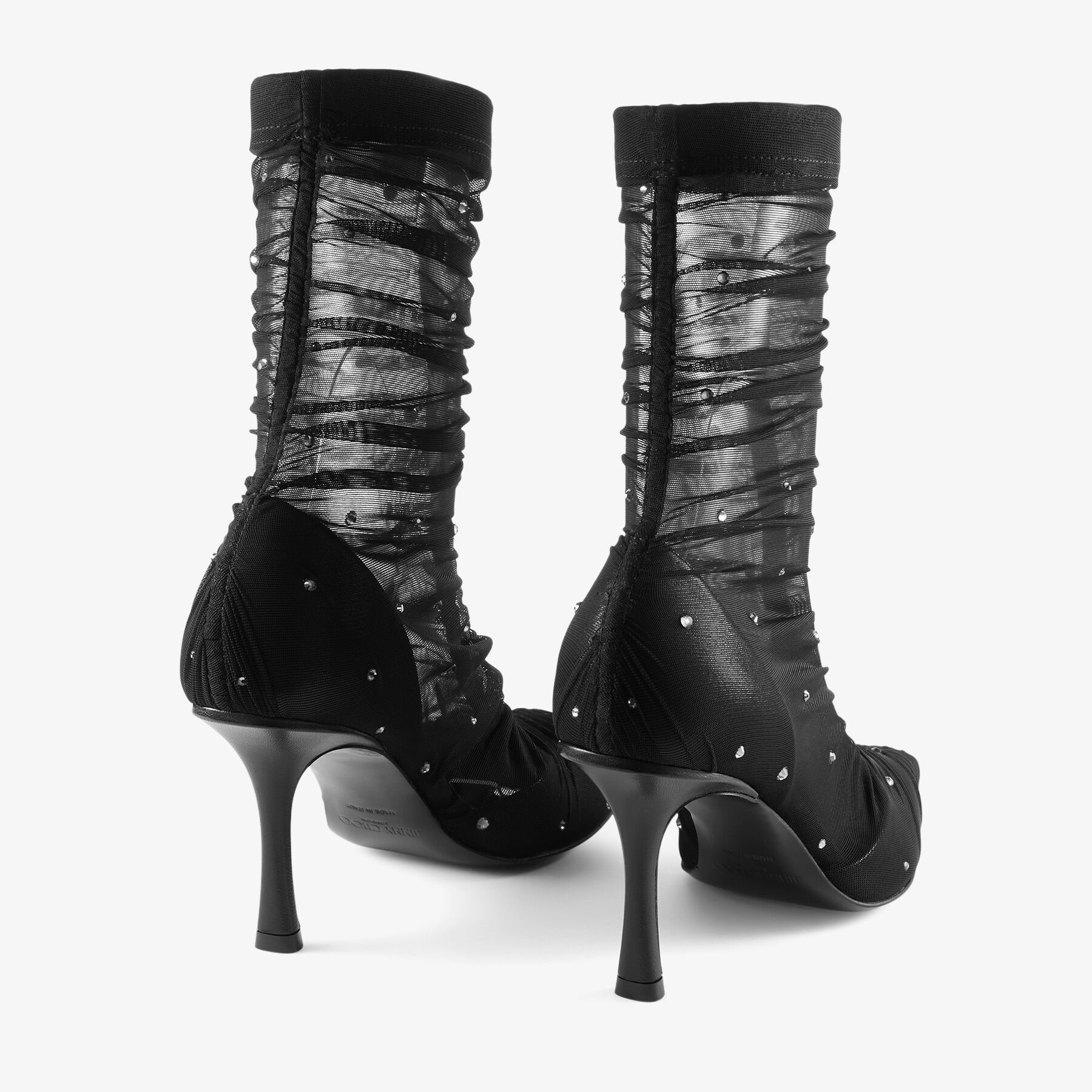 Lotta Anke Boot 85
Black Tulle Ankle Boots - 4