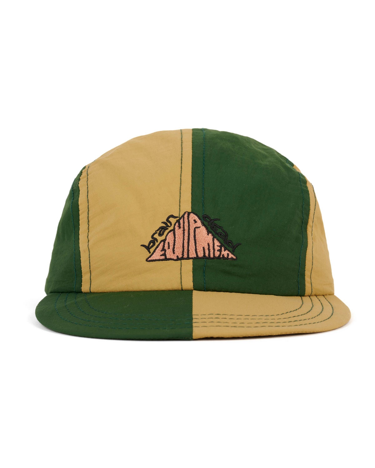 Brain Dead Equipment 4 Panel Sport Hat - Green Multi - 1