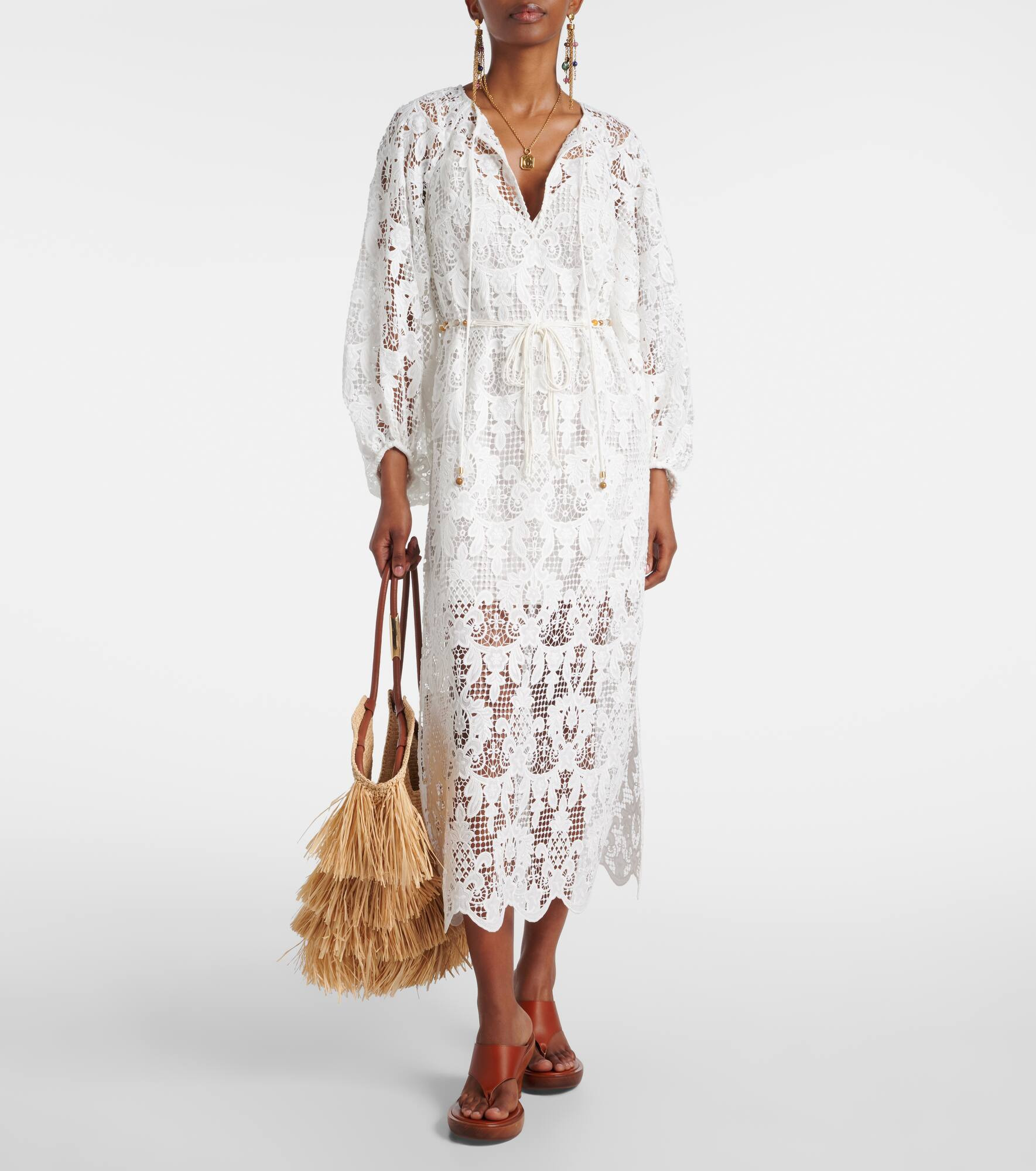 Coco lace midi dress - 2
