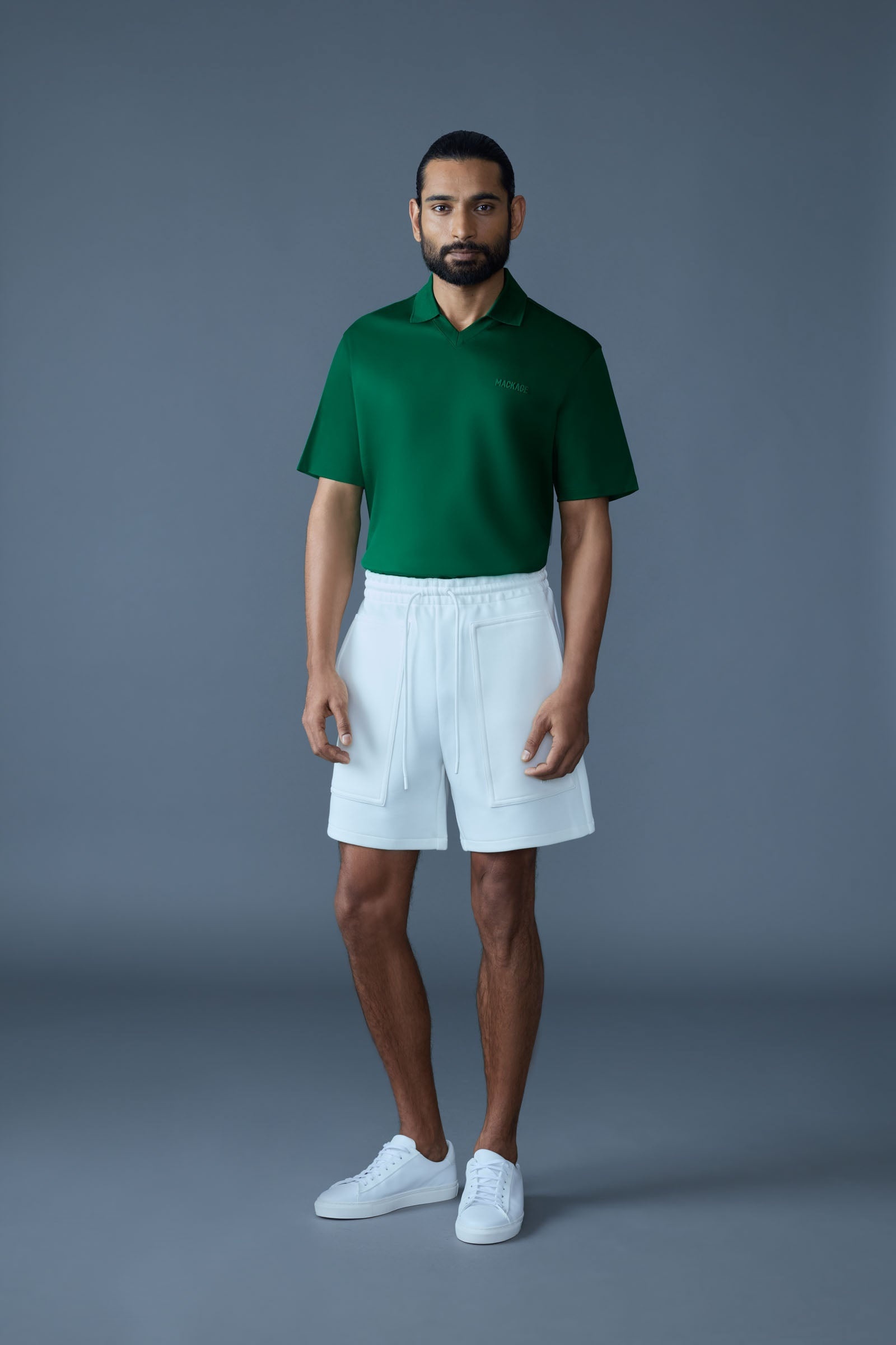 MACKAGE MARCO Organic Cotton Polo | REVERSIBLE