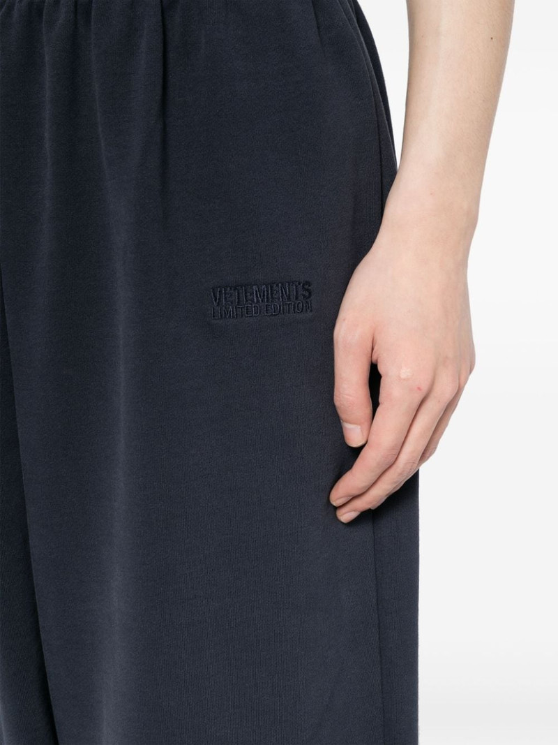 logo-embroidered track pants 6