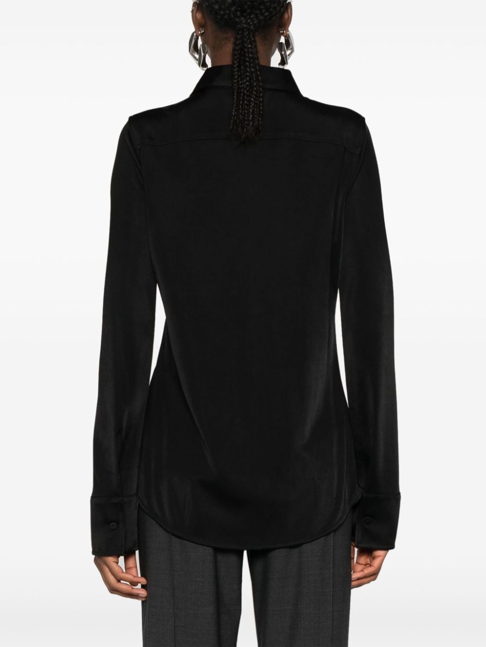 oversized collar shirt - 4