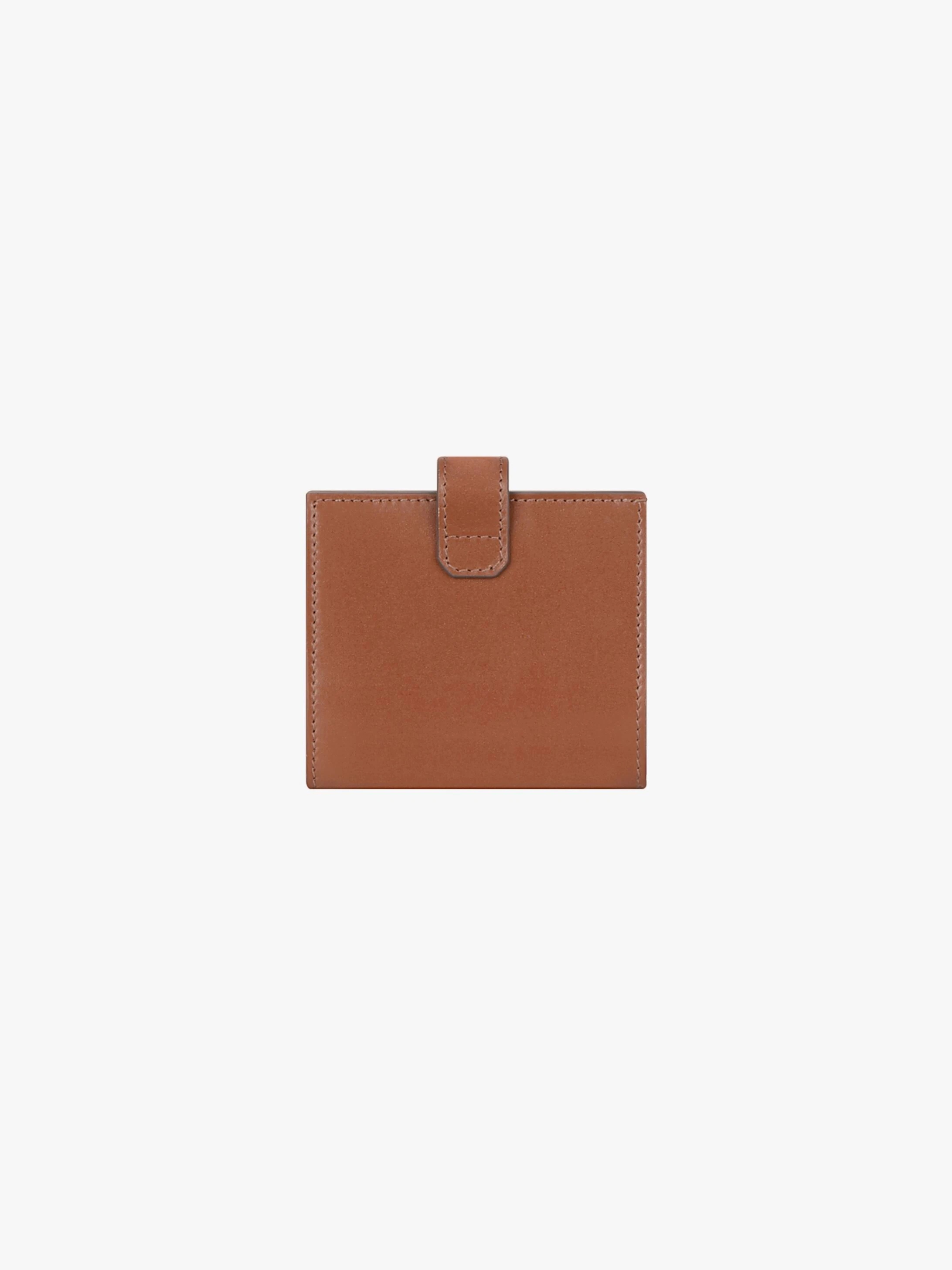 SMALL 4G WALLET IN BOX LEATHER - 3