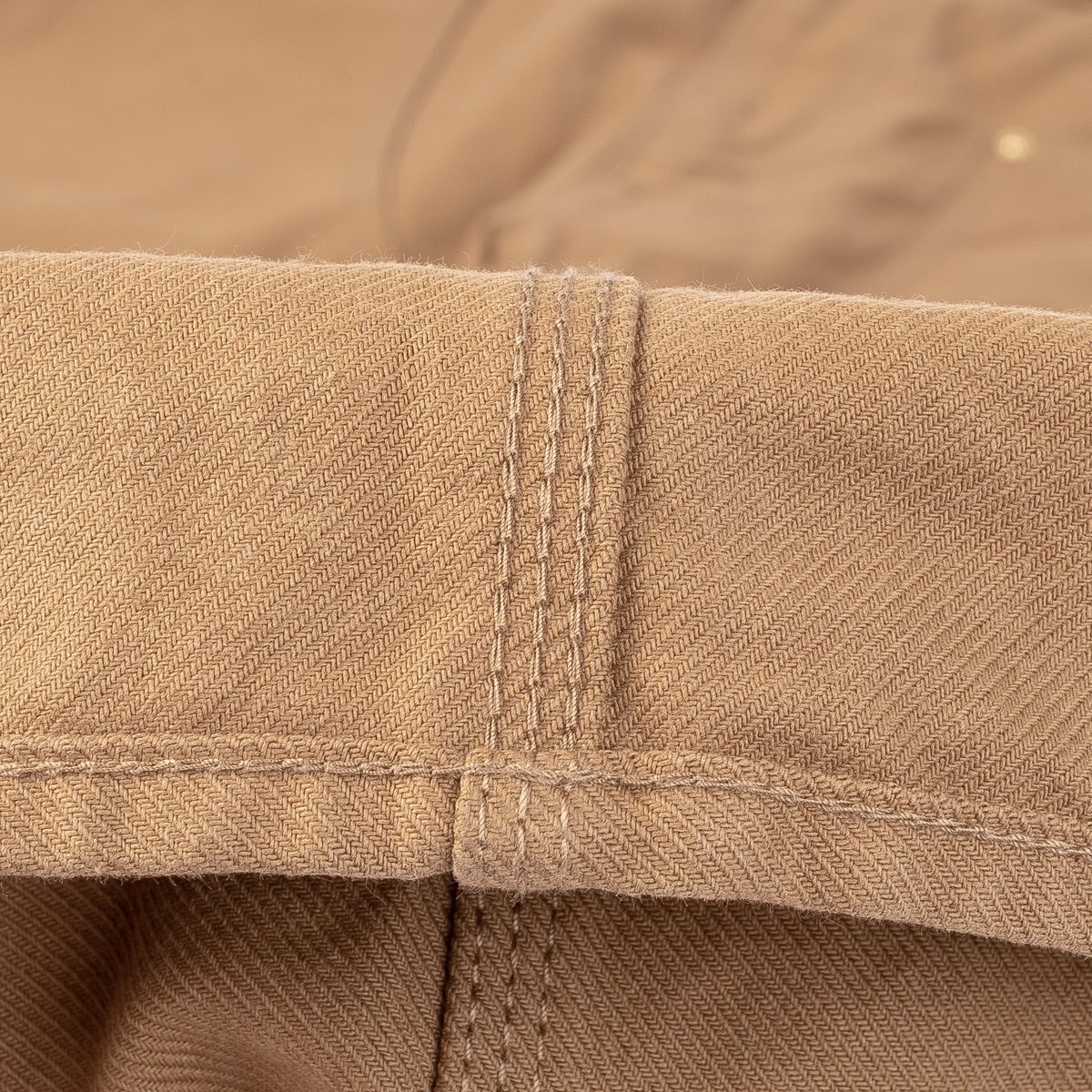 12oz Swedish Serge Double Fronted Work Pants - Mocha - 12