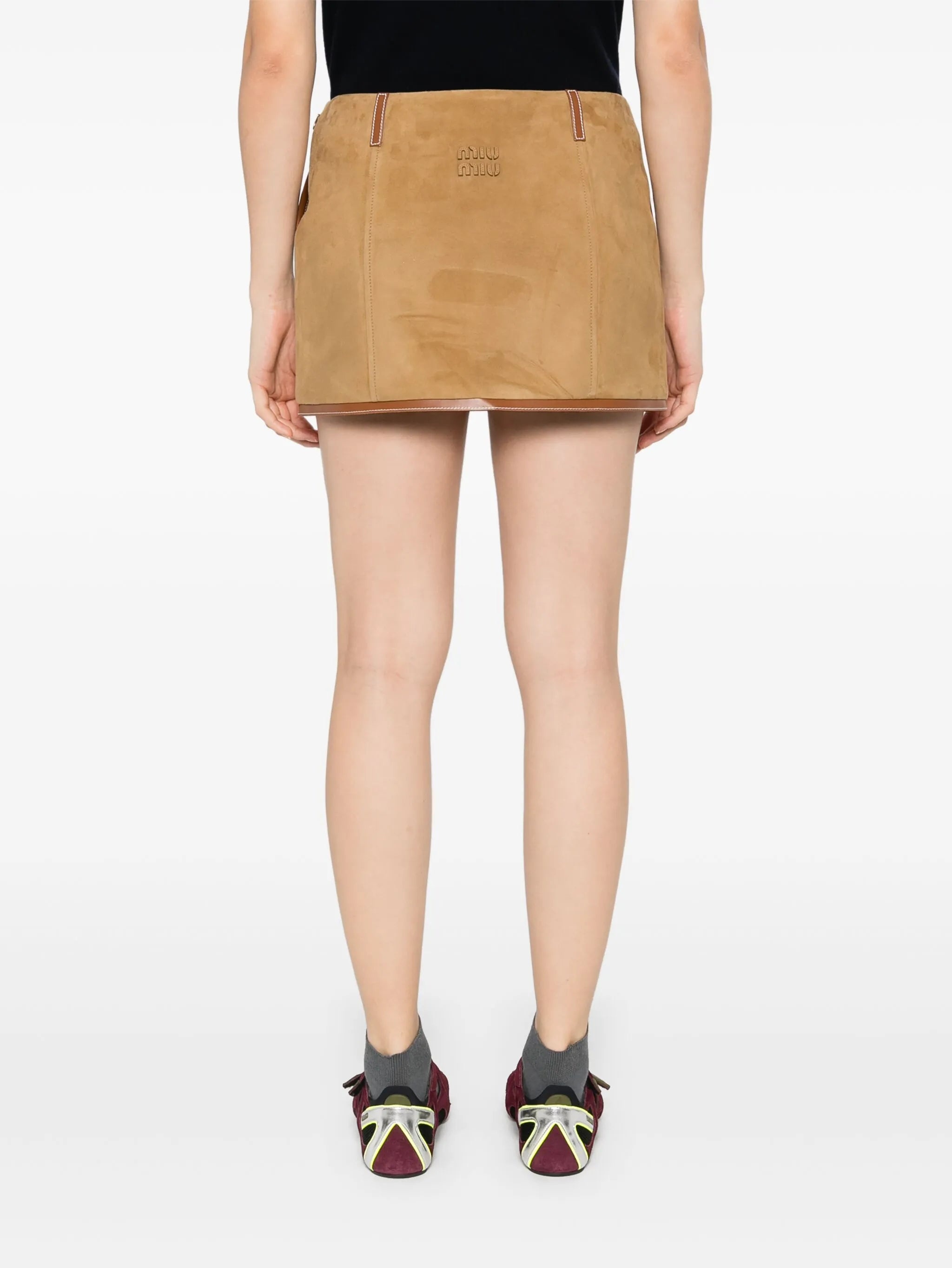 Logo-patch Mini Skirt - 2