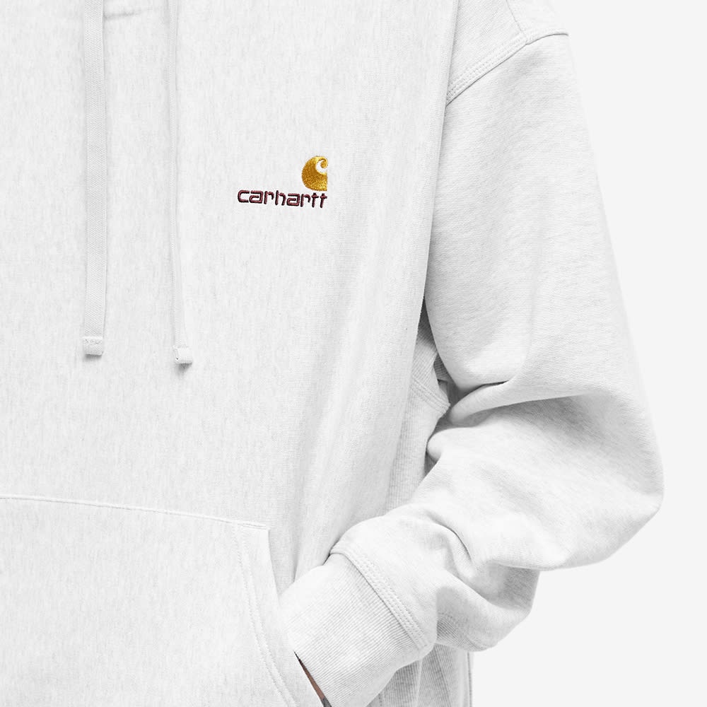 Carhartt WIP Hooded American Script Sweat - 5