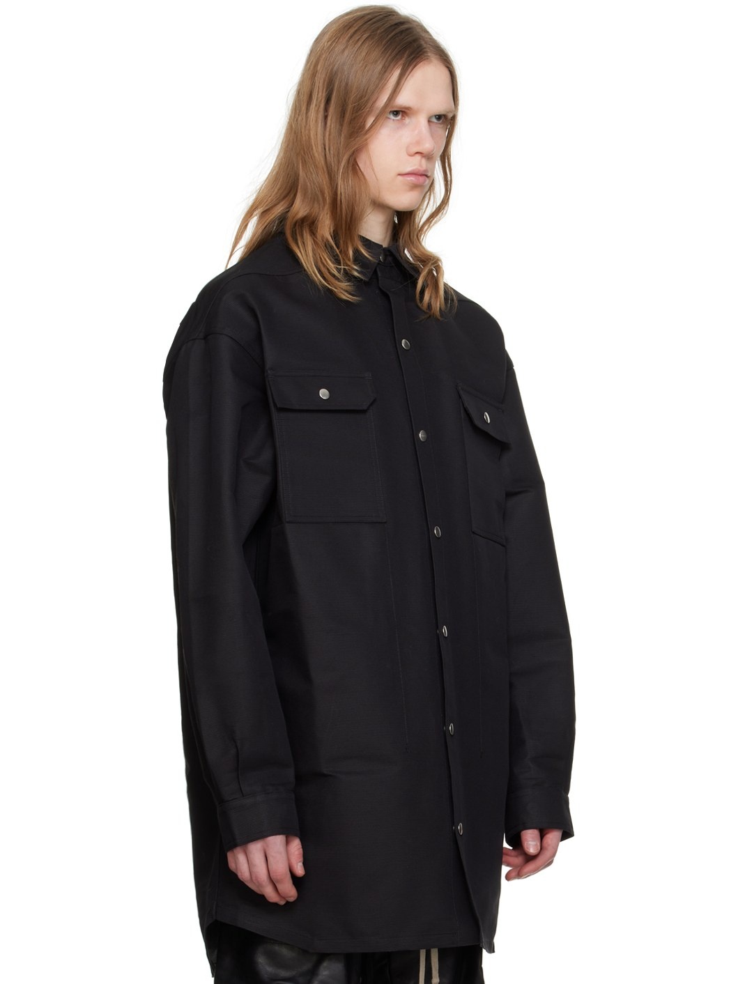Black Oversized Shirt - 2
