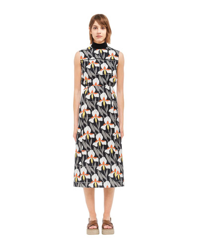 Prada Printed poplin skirt outlook