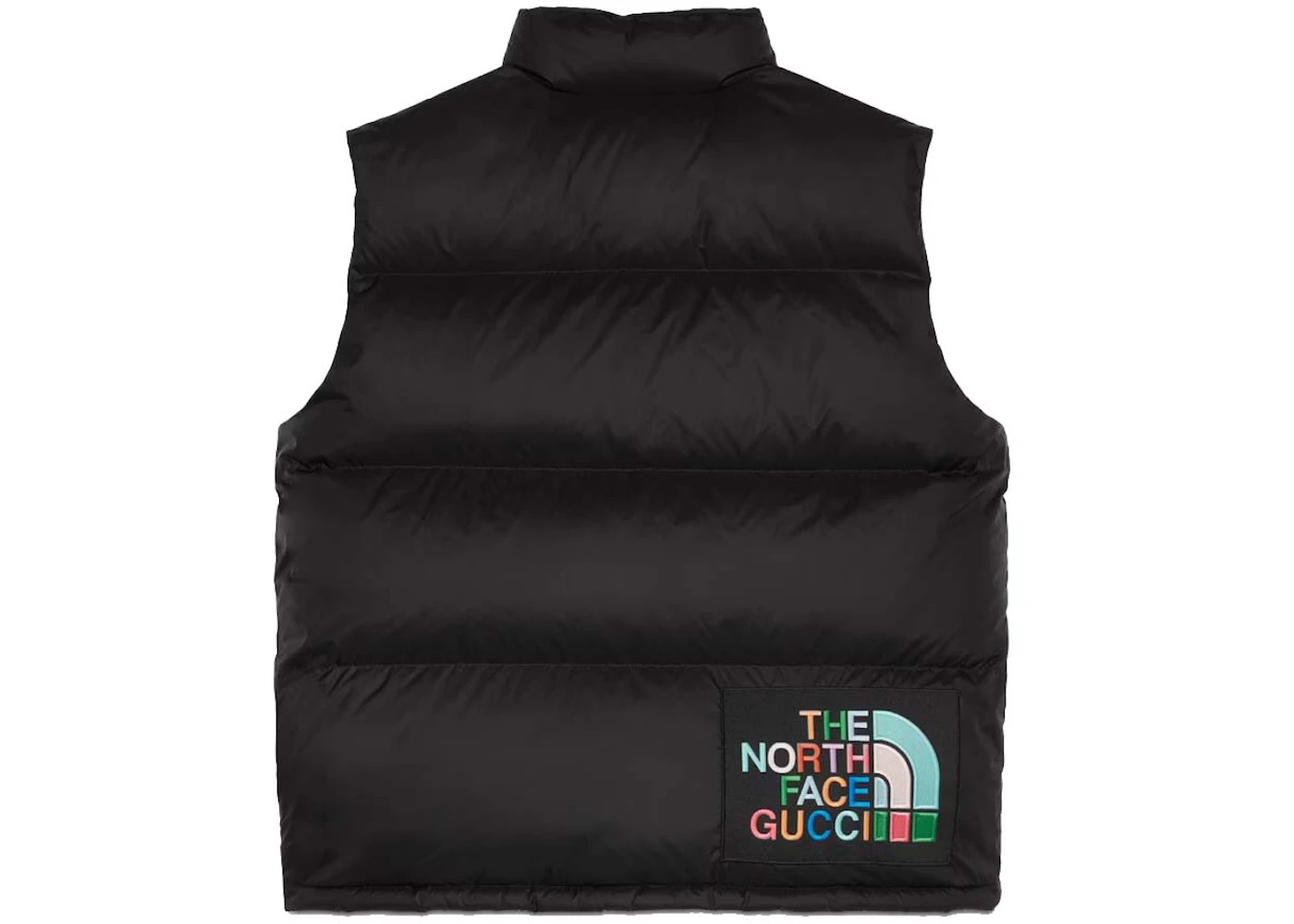 Gucci x The North Face Down Vest Black - 2