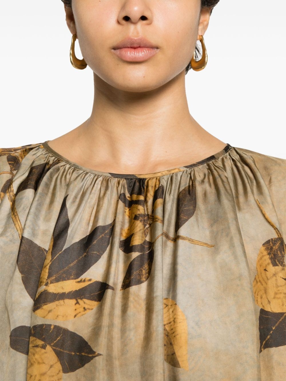 Tammy motif-print blouse - 5