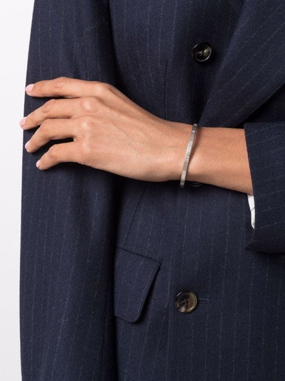 Maison Margiela numbers-motif cuff bracelet outlook