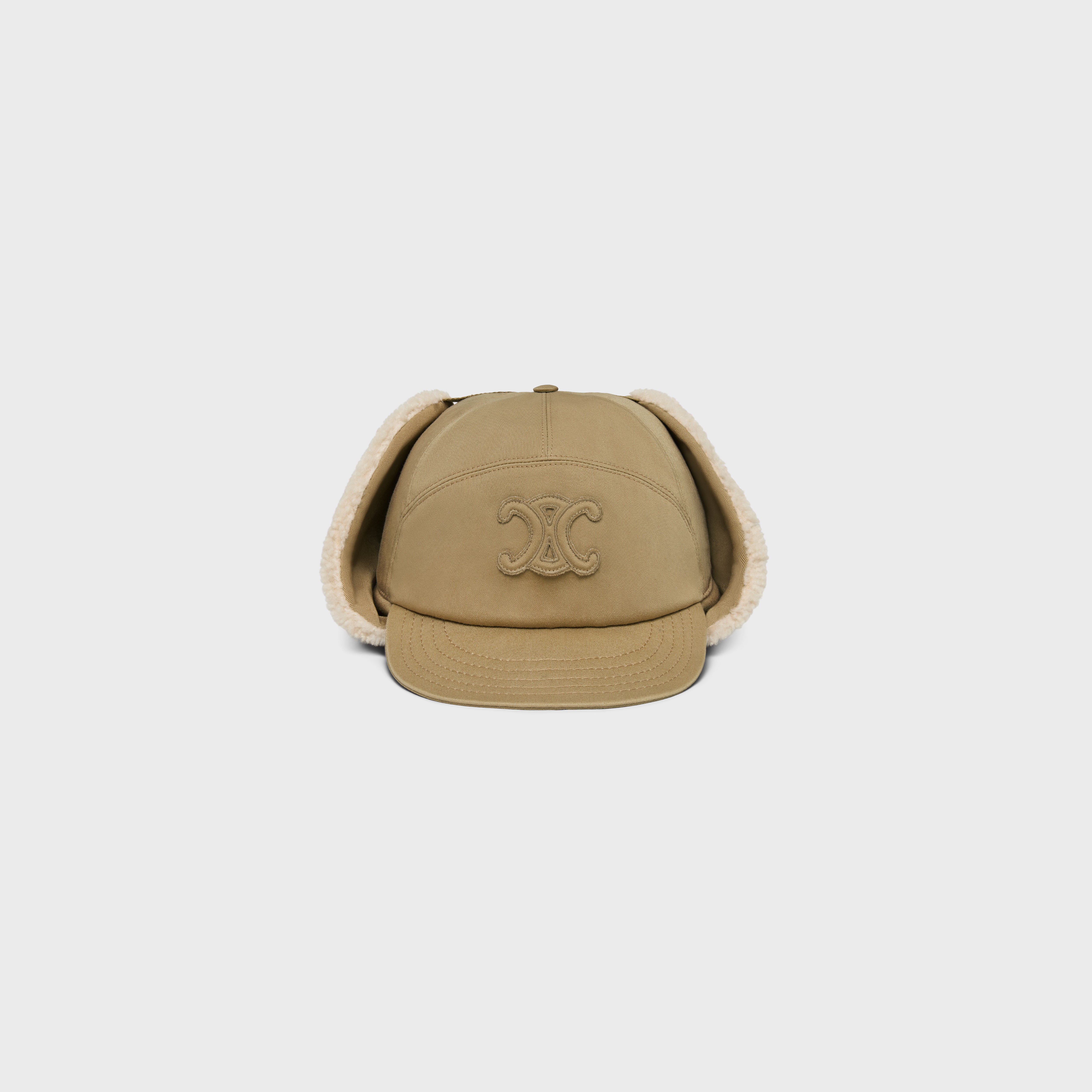 triomphe shapka in cotton and nylon - 2