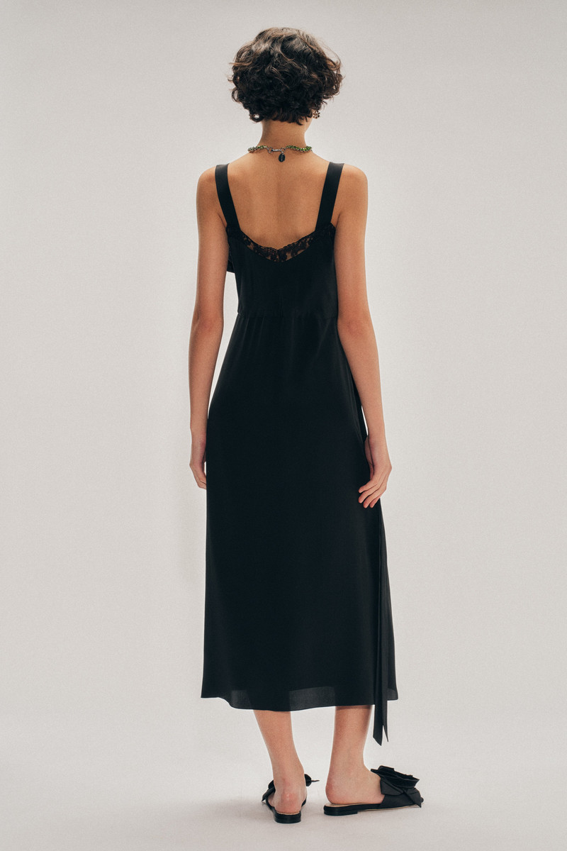 Bow Sash Slip Dress 3