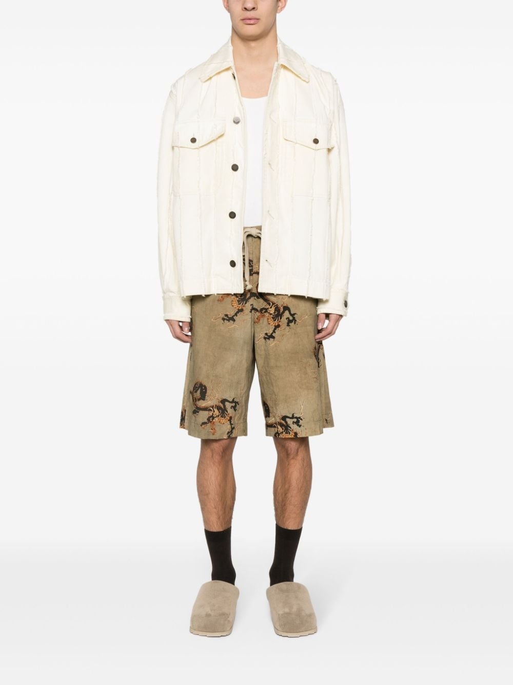 Pallor cotton bermuda shorts - 2