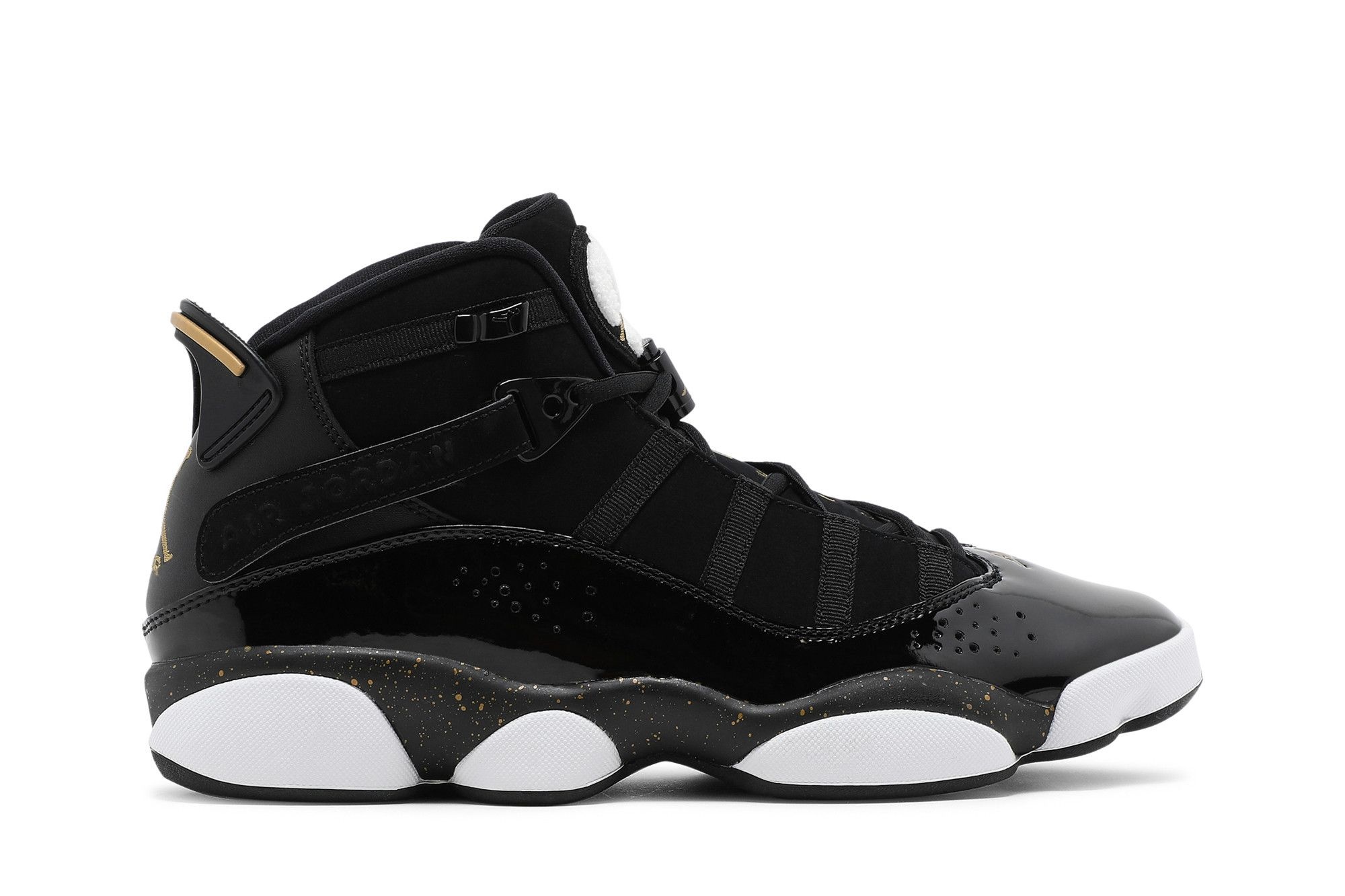 Air Jordan 6 Rings 'Black Metallic Gold' - 1