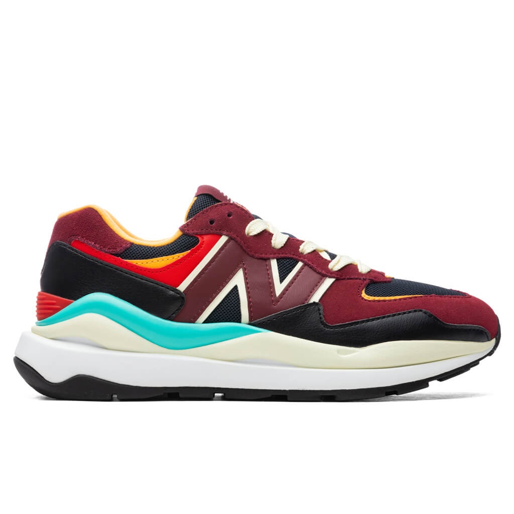 NEW BALANCE WOMEN'S 57/40 - BURGUNDY/MULTI - 1