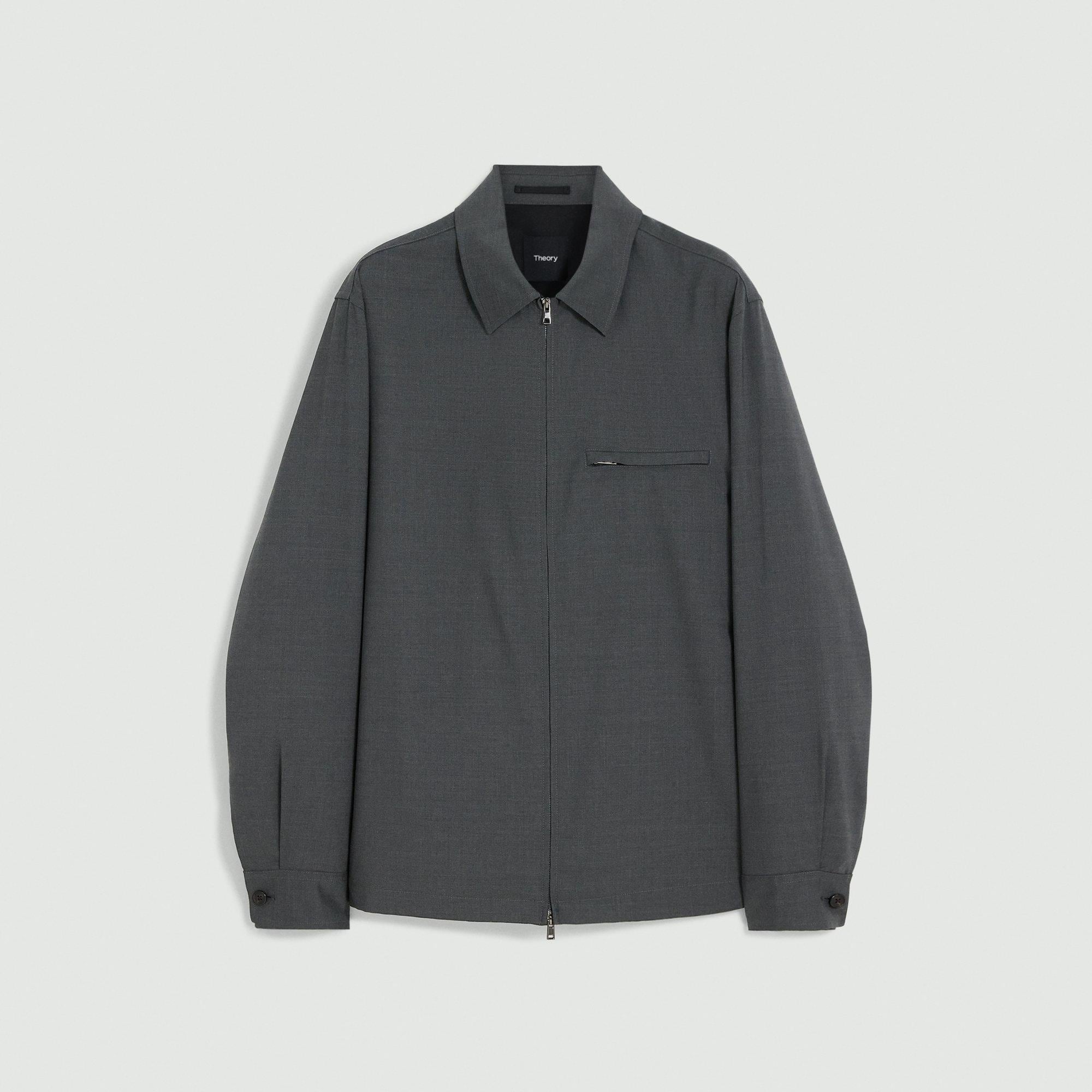 Shirt Jacket in Motion Wool - 1
