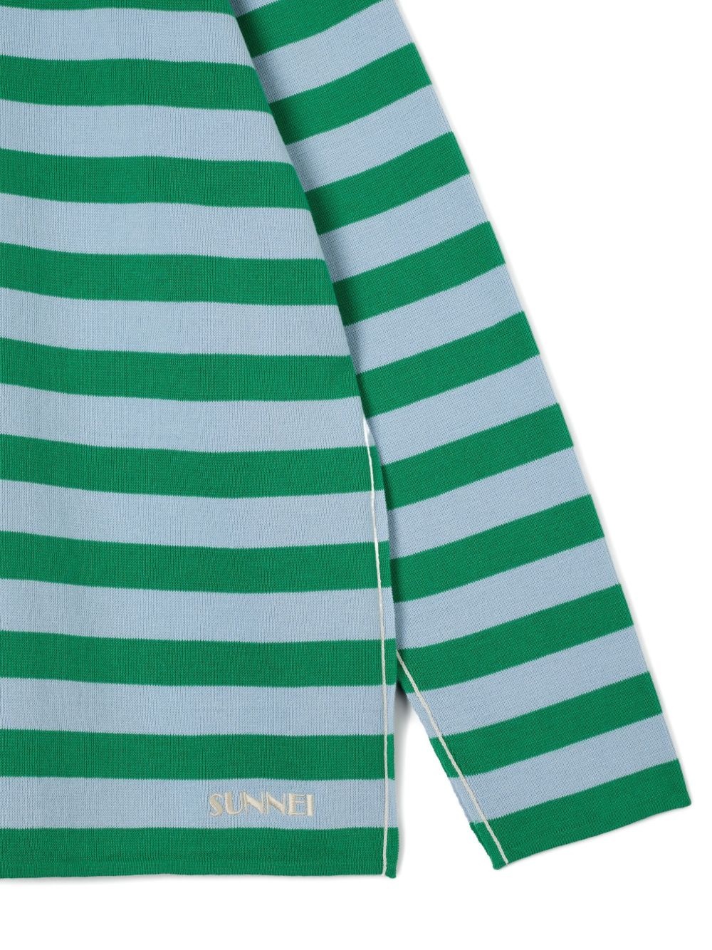 striped long-sleeve sweatshirt - 3