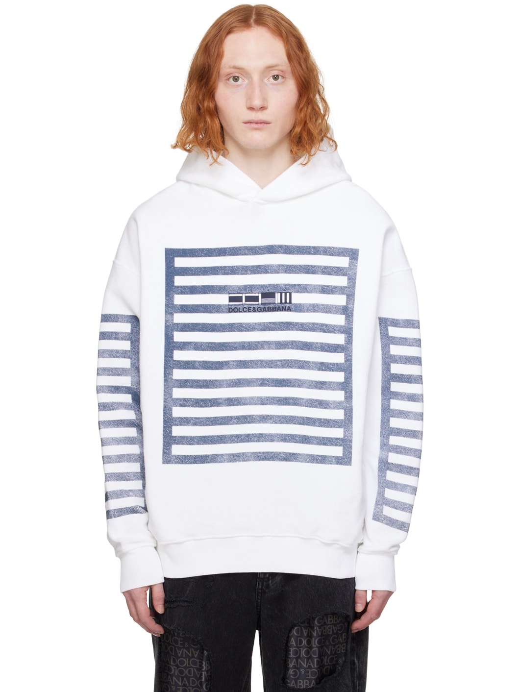 Off-White Printed Hoodie - 1