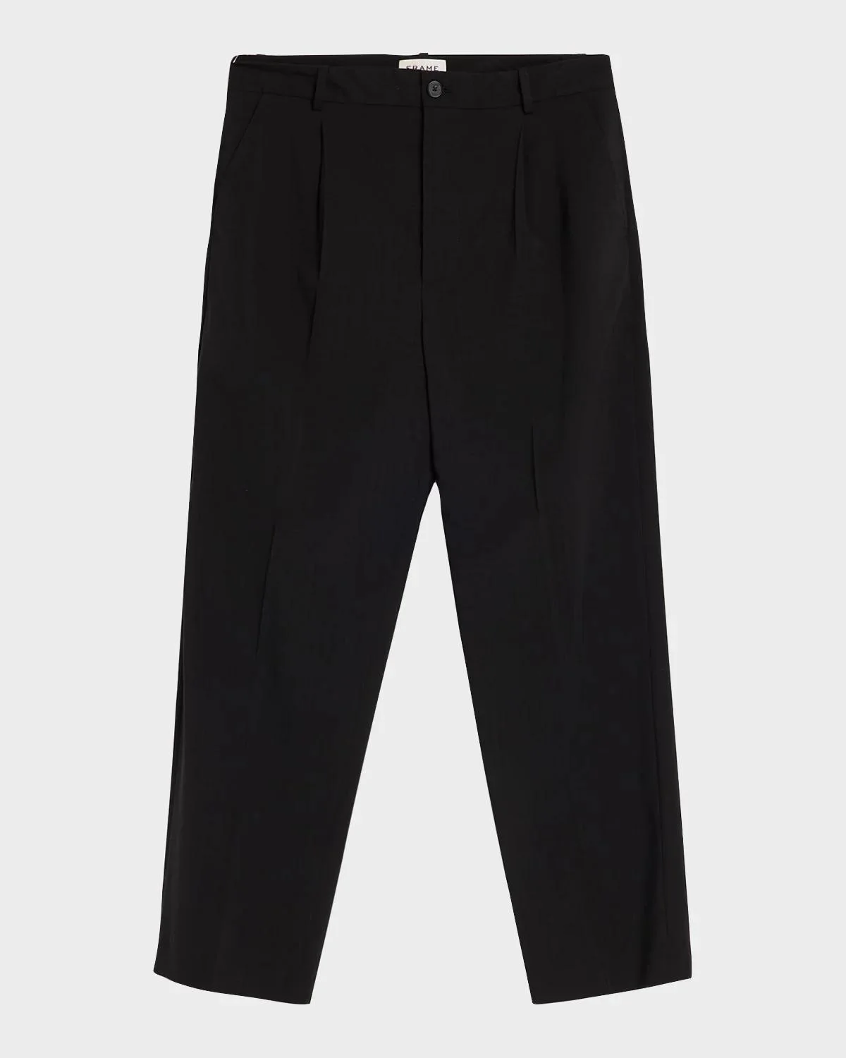 Men's Tropical Wool Pleated Trousers - 1