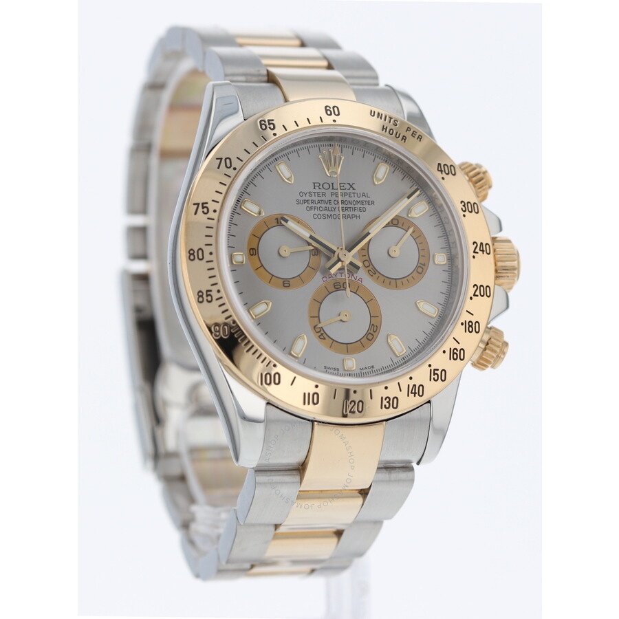 Pre-owned Rolex Cosmograph Daytona Chronograph Automatic Chronometer Silver Dial Men's Watch 116523  - 5