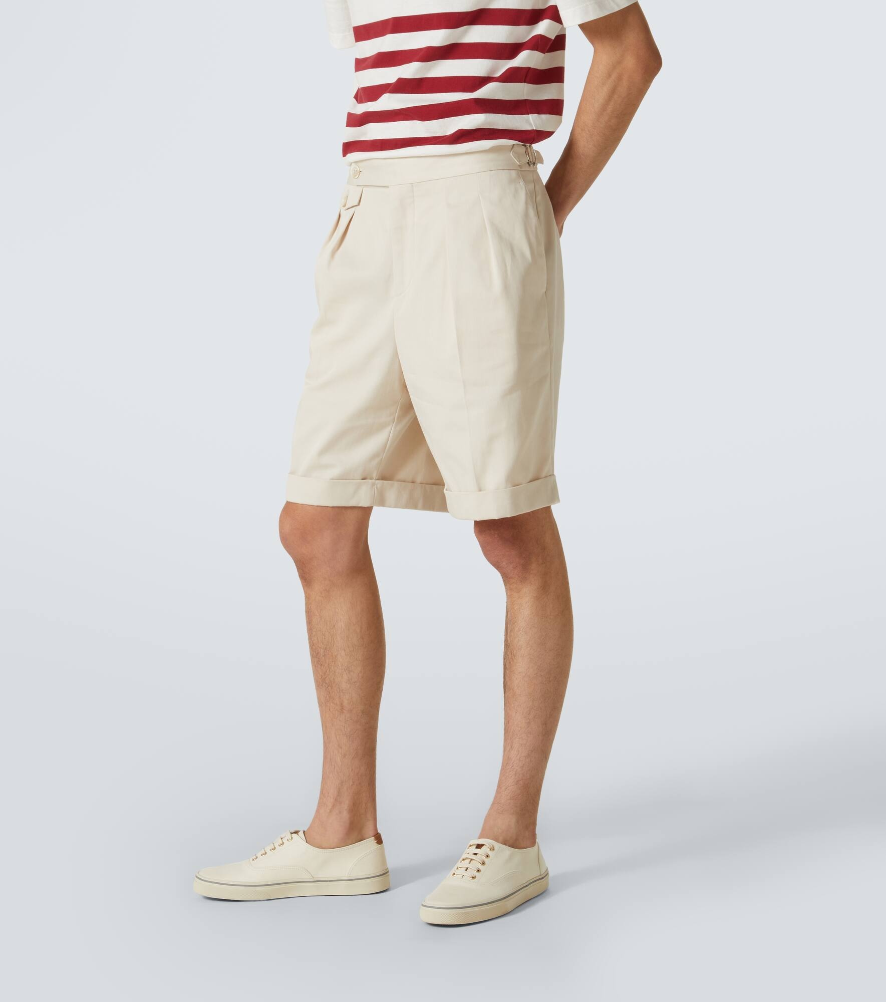 Cotton Bermuda shorts - 3