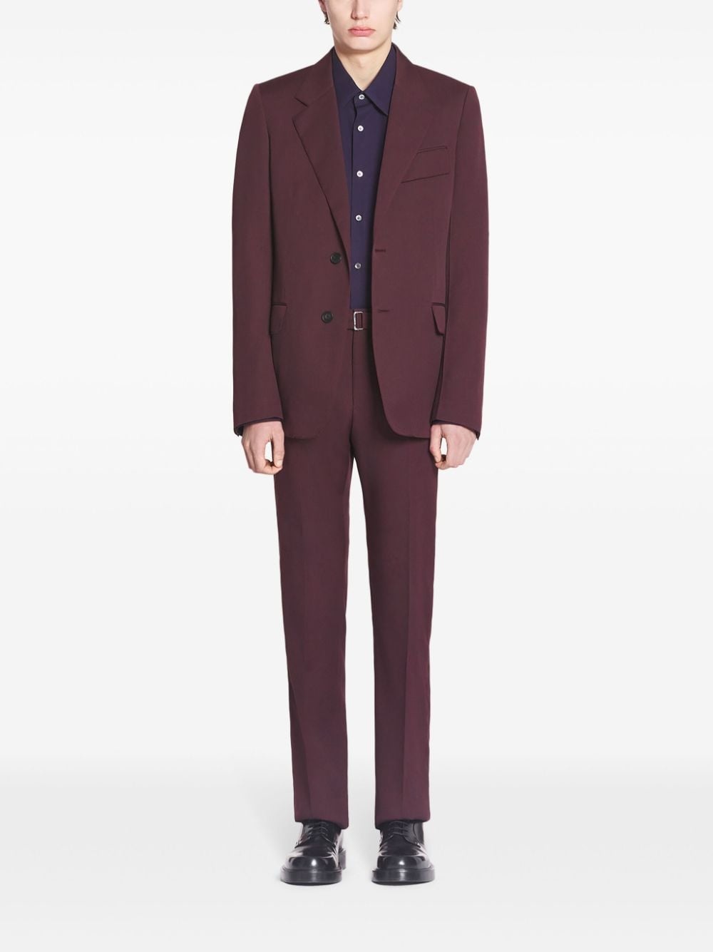 belted tailored trousers - 2