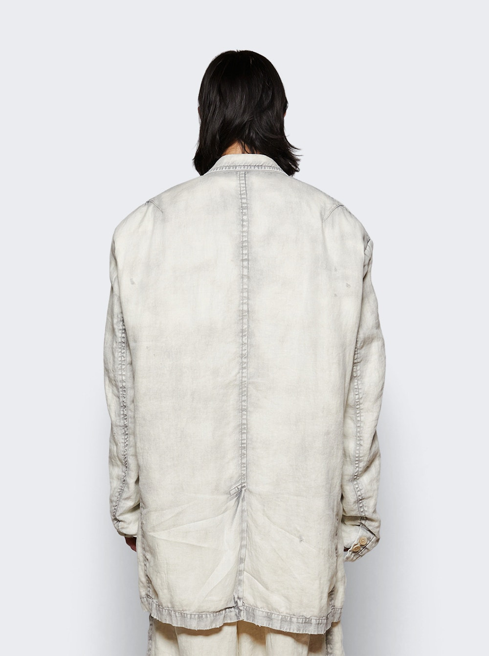 Aged Jacket Light Grey - 4