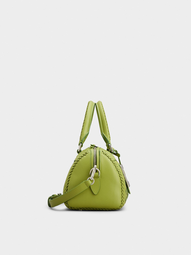Roger Vivier Belle Vivier Bag in braided leather outlook