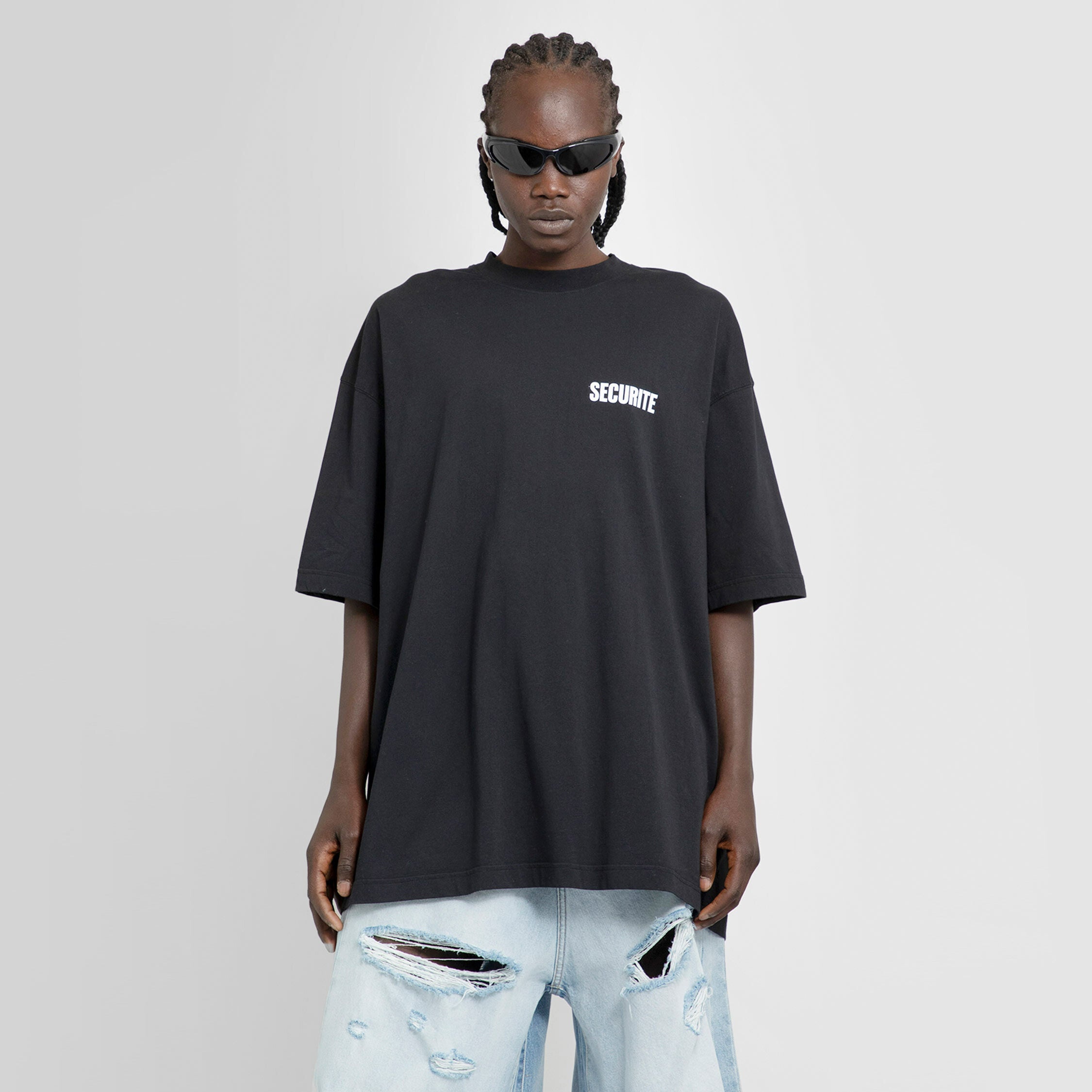 VETEMENTS MAN BLACK T-SHIRTS - 6